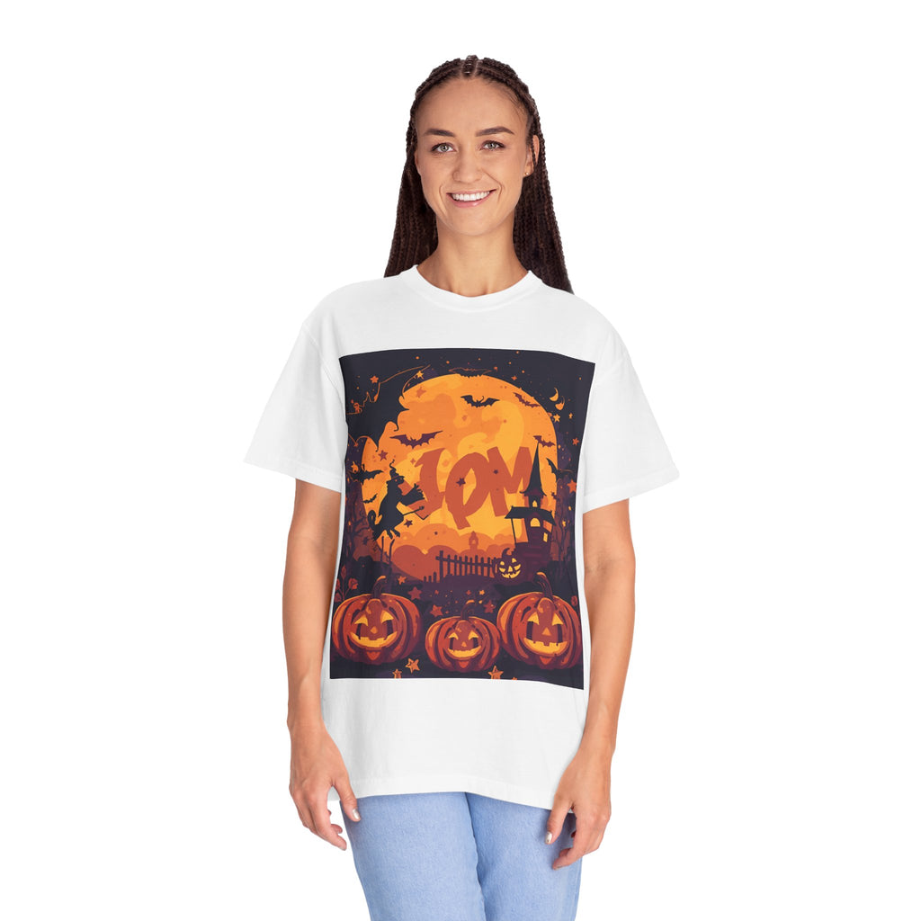 Halloween Pumpkin Graphic Tee, Unisex T-shirt, Spooky Shirt, Pumpkin Shirt, Fall Fashion, Halloween Costume, Autumn Apparel