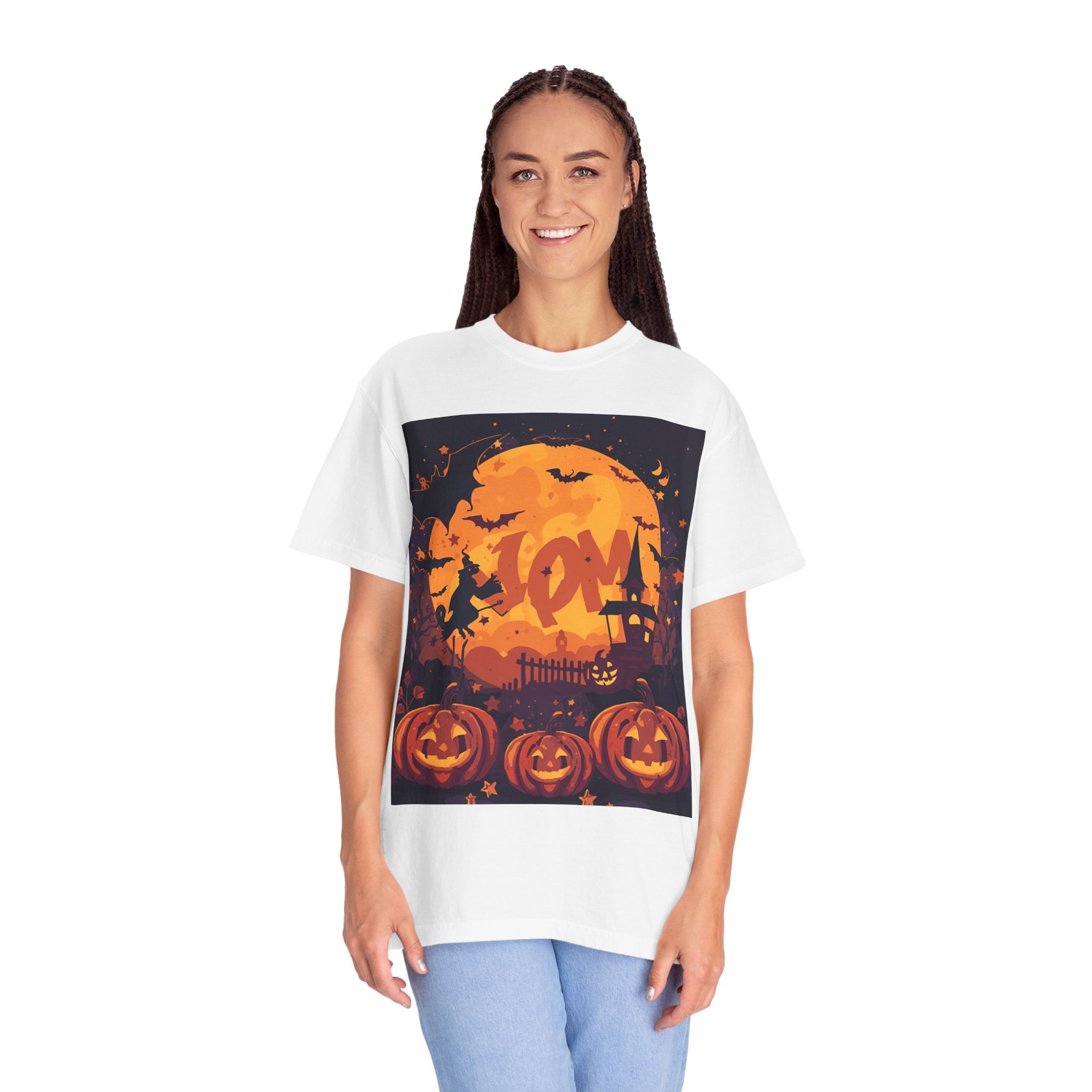 Halloween Pumpkin Graphic Tee, Unisex T-shirt, Spooky Shirt, Pumpkin Shirt, Fall Fashion, Halloween Costume, Autumn Apparel
