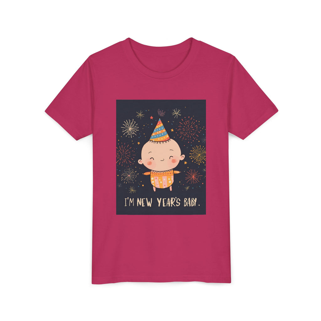 I Am A New Years Baby Youth Short Sleeve Tee