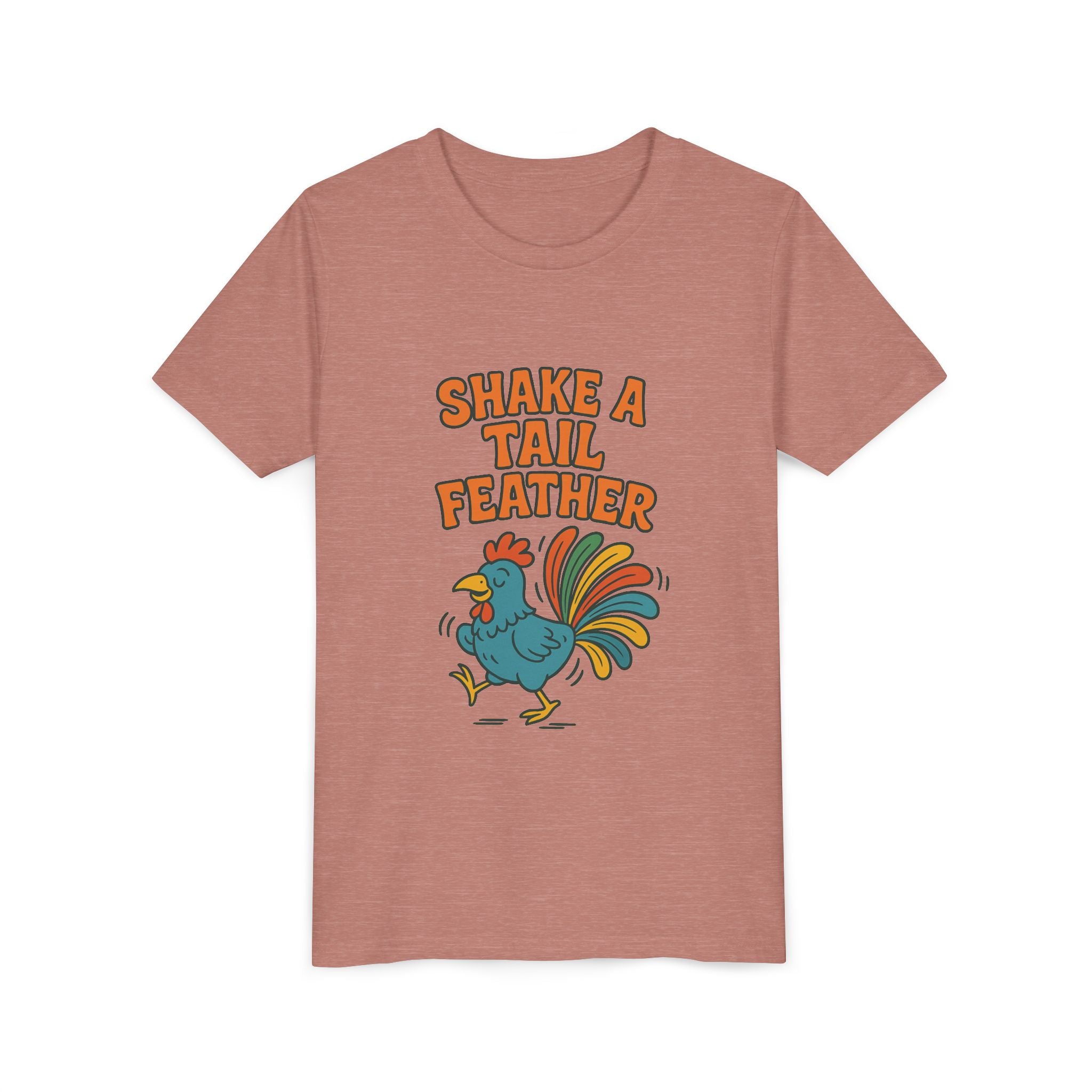 Shake A Tail Feather Youth Short Sleeve Tee