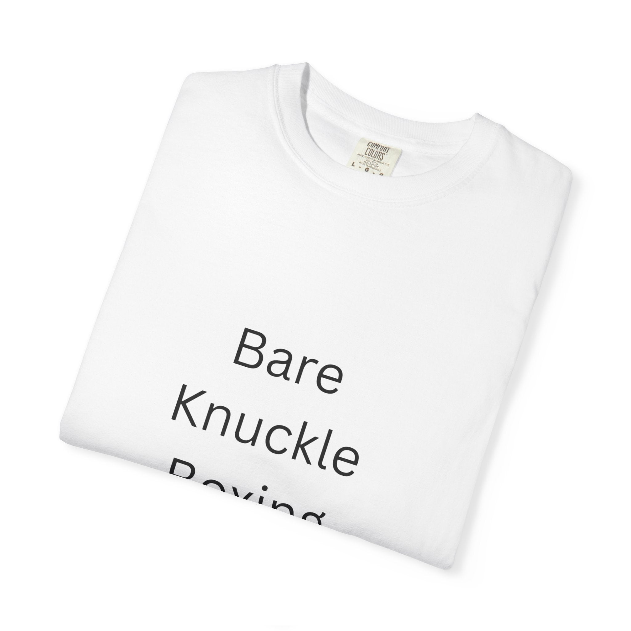 Bare Knuckle Boxing Champion T-shirt, Unisex Workout Tee, Gift for Fighters, Casual Sportswear, Motivation Gear, Gym Outfit