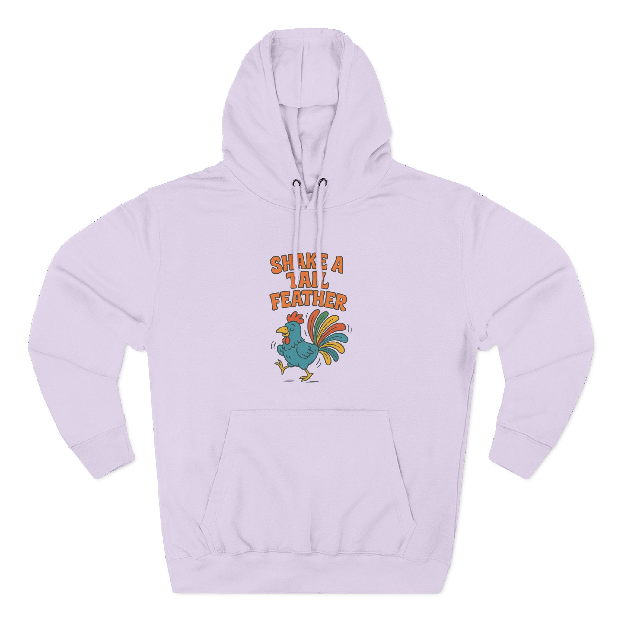 Shake A Tail Feather Three-Panel Fleece Hoodie