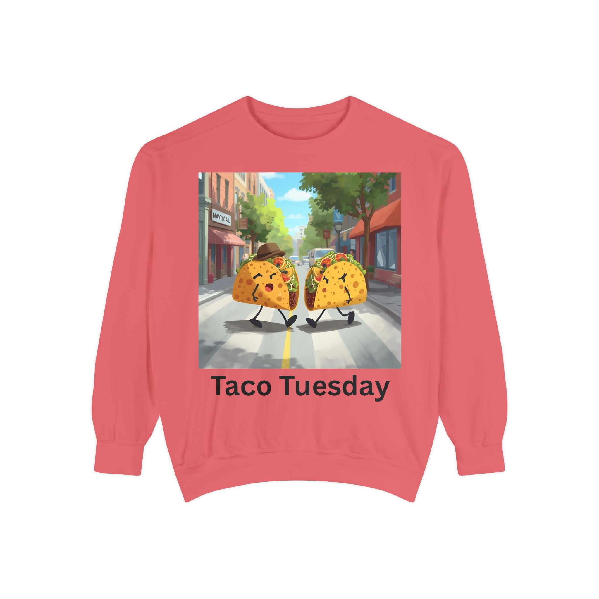 Taco Tuesday Unisex Garment-Dyed Sweatshirt