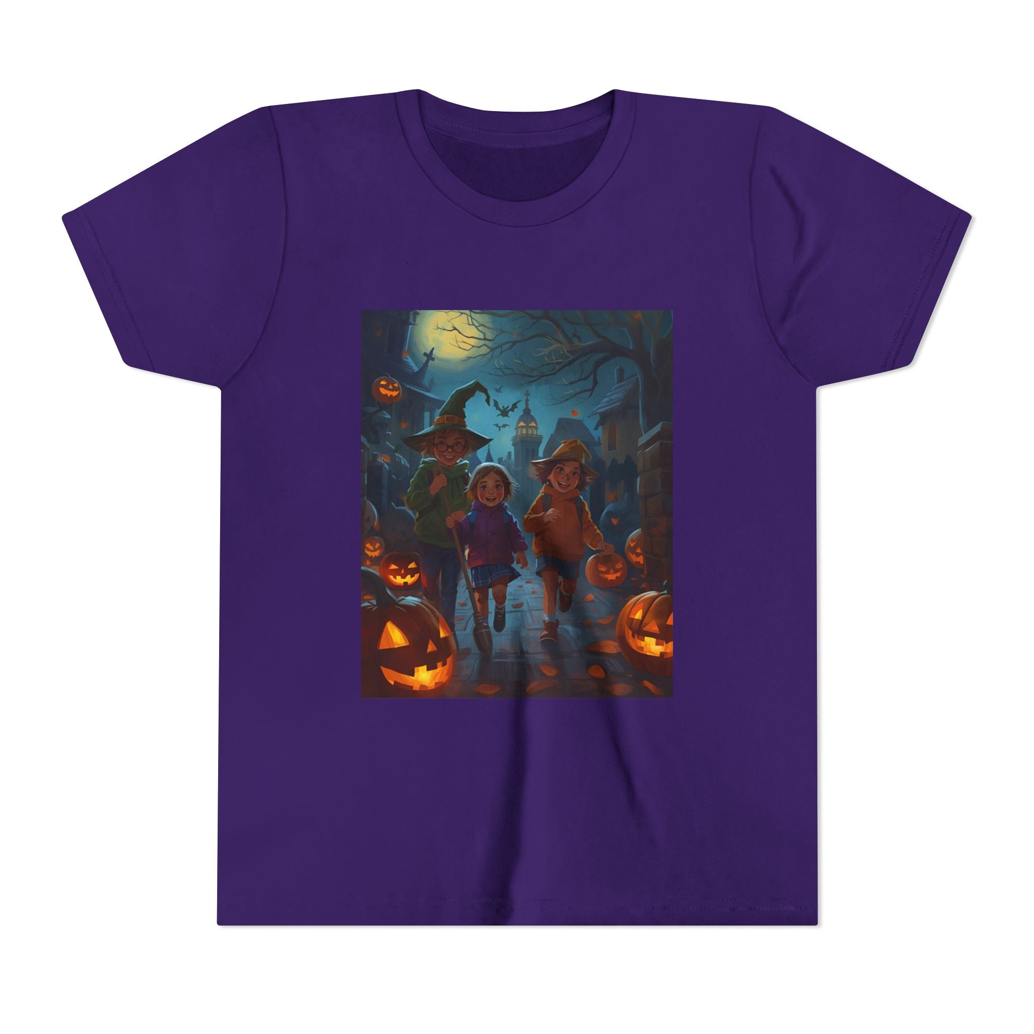 Spooky Halloween Youth Tee | Fun Kids Shirt for Halloween Parties, Trick-or-Treating, Fall Celebrations, Spooky Vibes, Cute Costumes