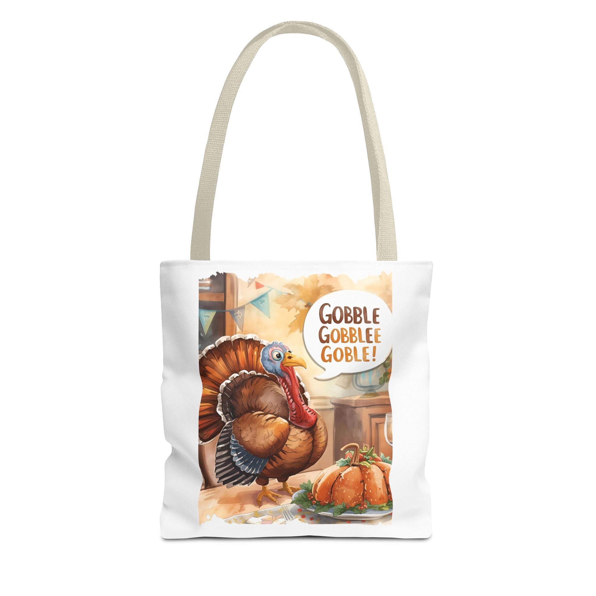 Thanksgiving Turkey Tote Bag (AOP)