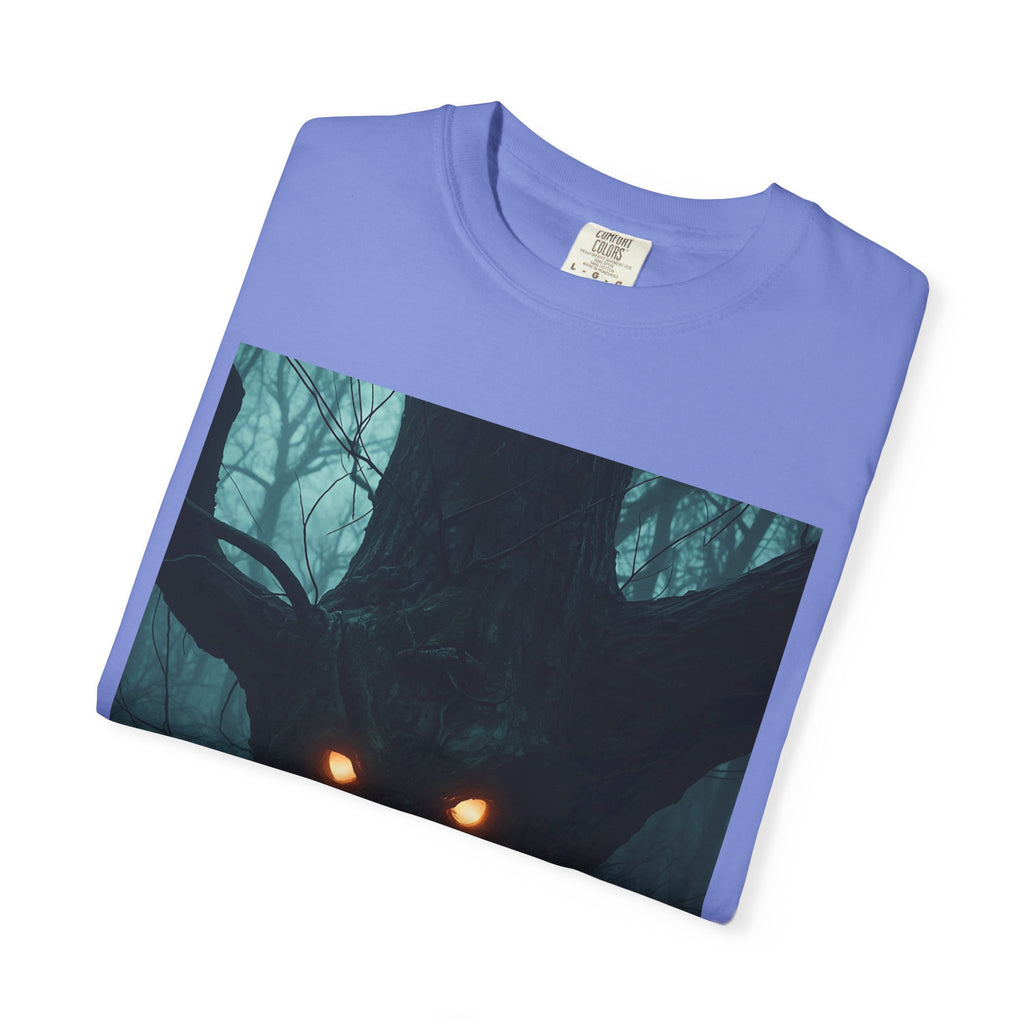 Spooky Mysterious Forest Creature T-Shirt, Unisex Shirt, Nature Lover Gift, Halloween Apparel, Unique Graphic Tee
