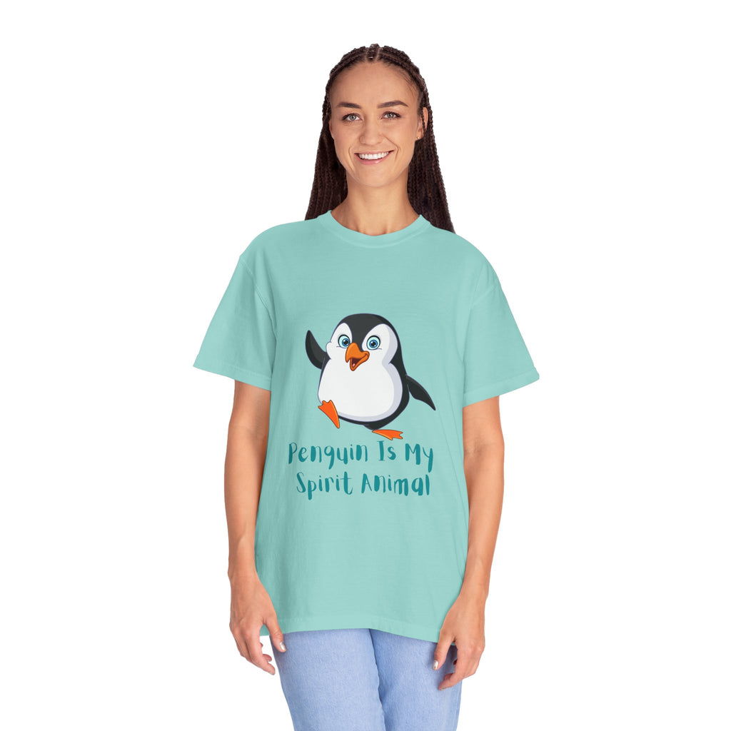Penguin Spirit Animal T-Shirt - Fun Graphic Tee, Animal Lover Gift, Casual Wear, Unisex Fashion, Cute Birthday Top