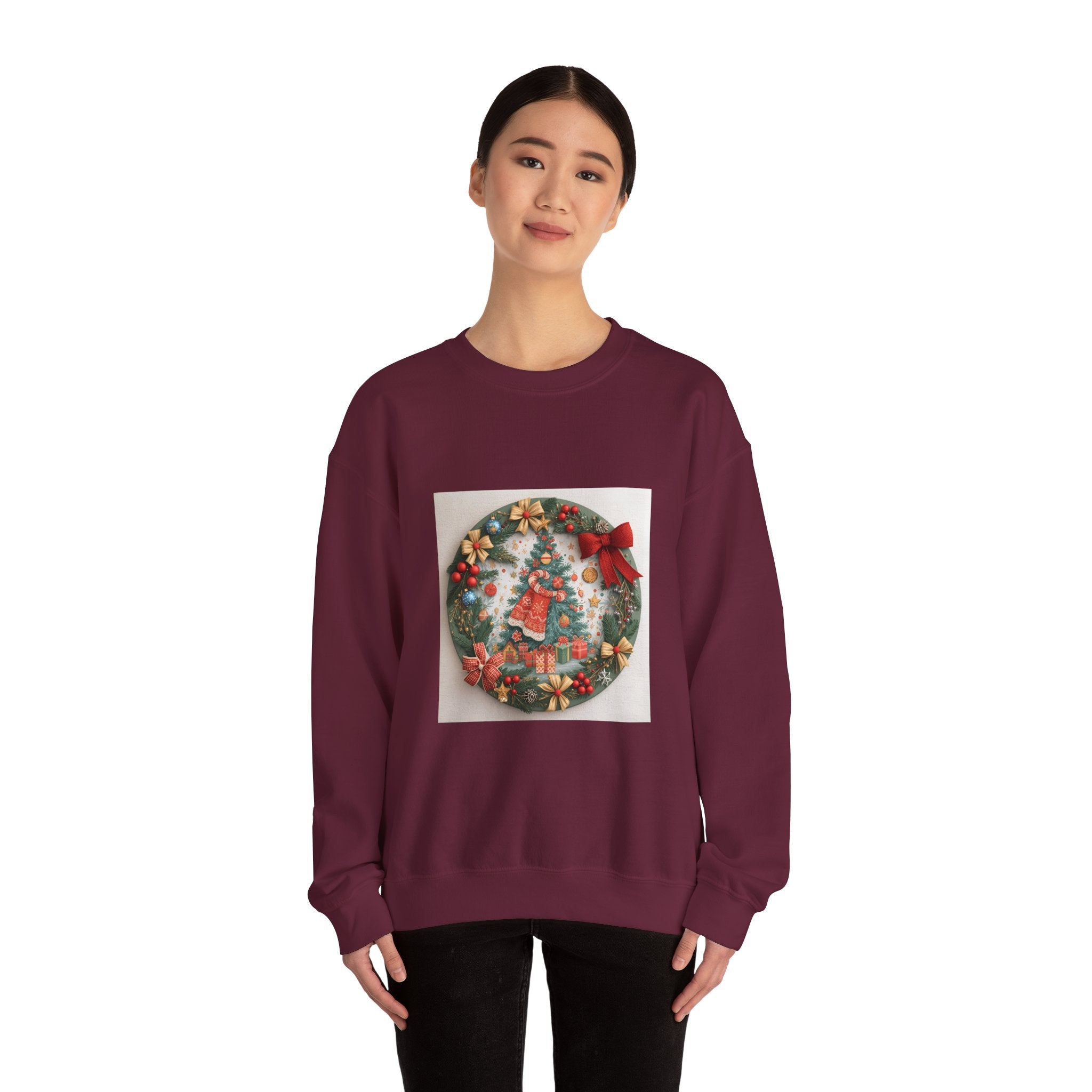 Christmas Cookie Sweatshirt, Holiday Sweater, Gift for Him/Her, Festive Pullover, Winter Apparel, Cozy Sweatshirt