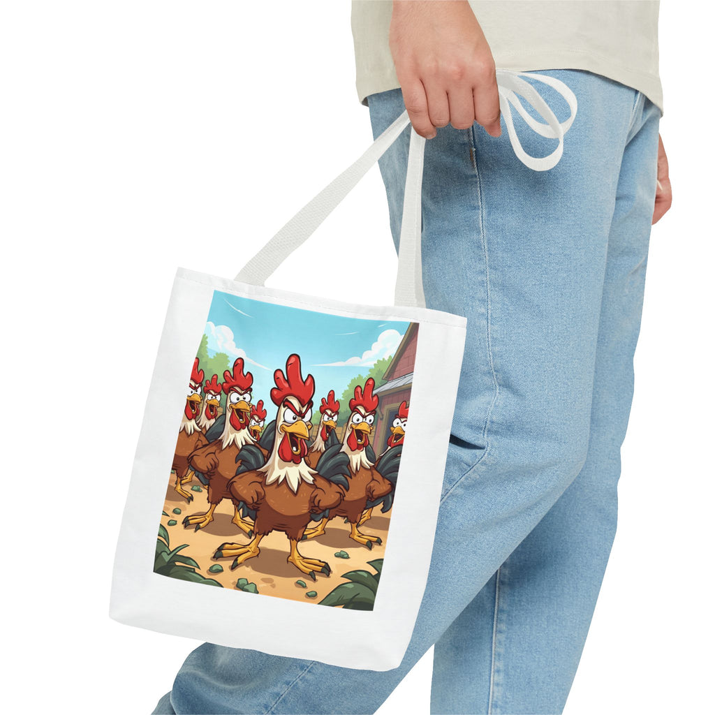 Chicken Funny Tote Bag (AOP)