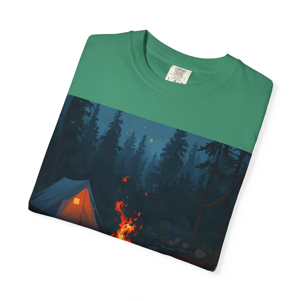 Cozy Campfire Unisex Garment-Dyed T-shirt