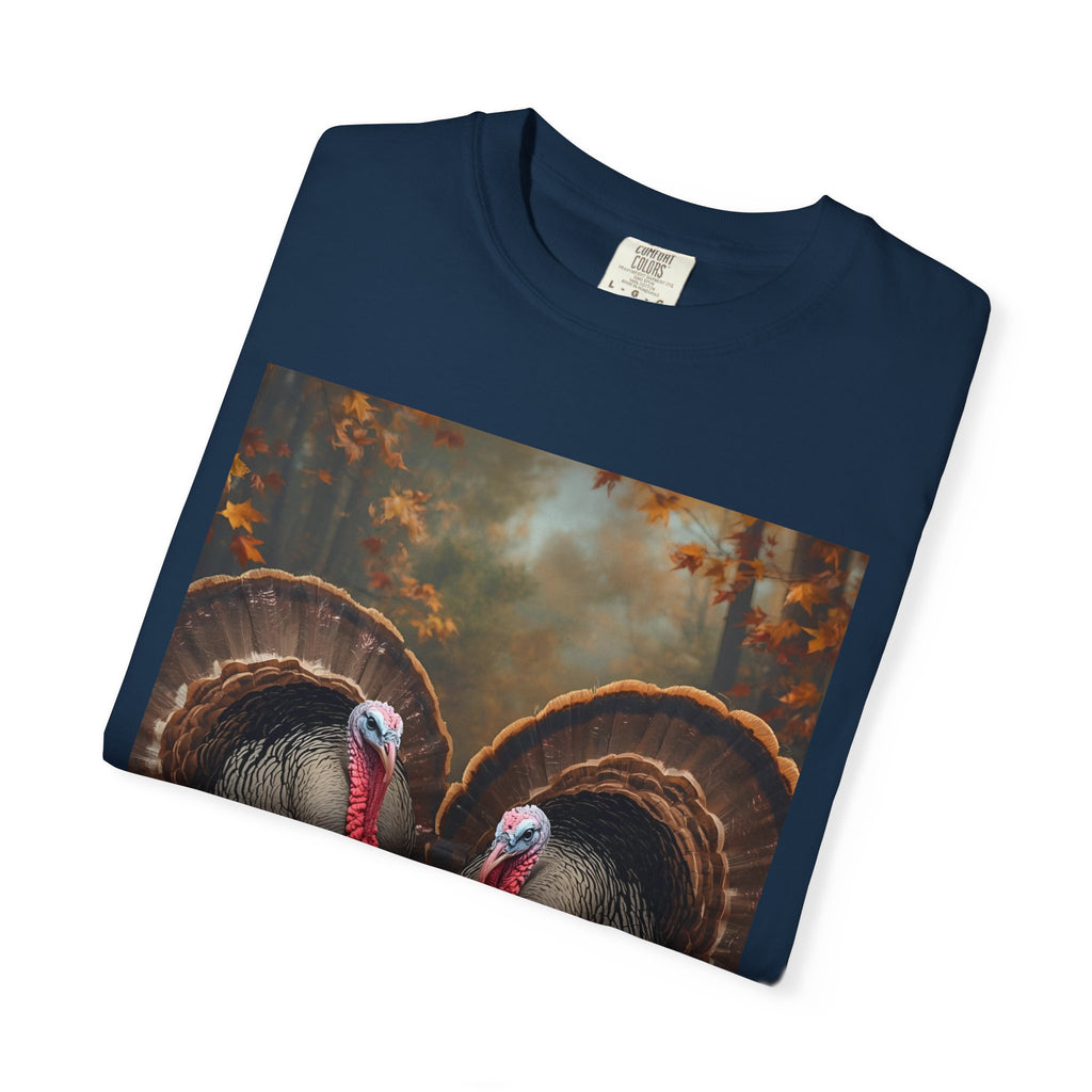 Thanksgiving Turkey T-Shirt, Fall Apparel, Unisex Tee, Harvest Celebration Gift, Autumn Wardrobe Essential