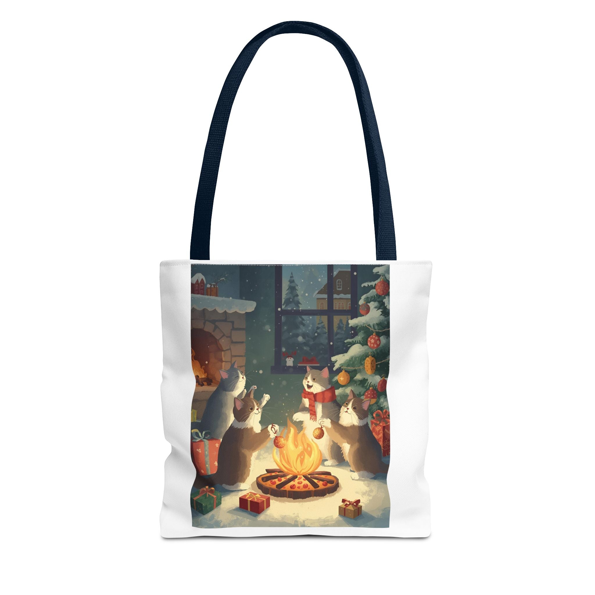Cute Cats Christmas Tote Bag (AOP)