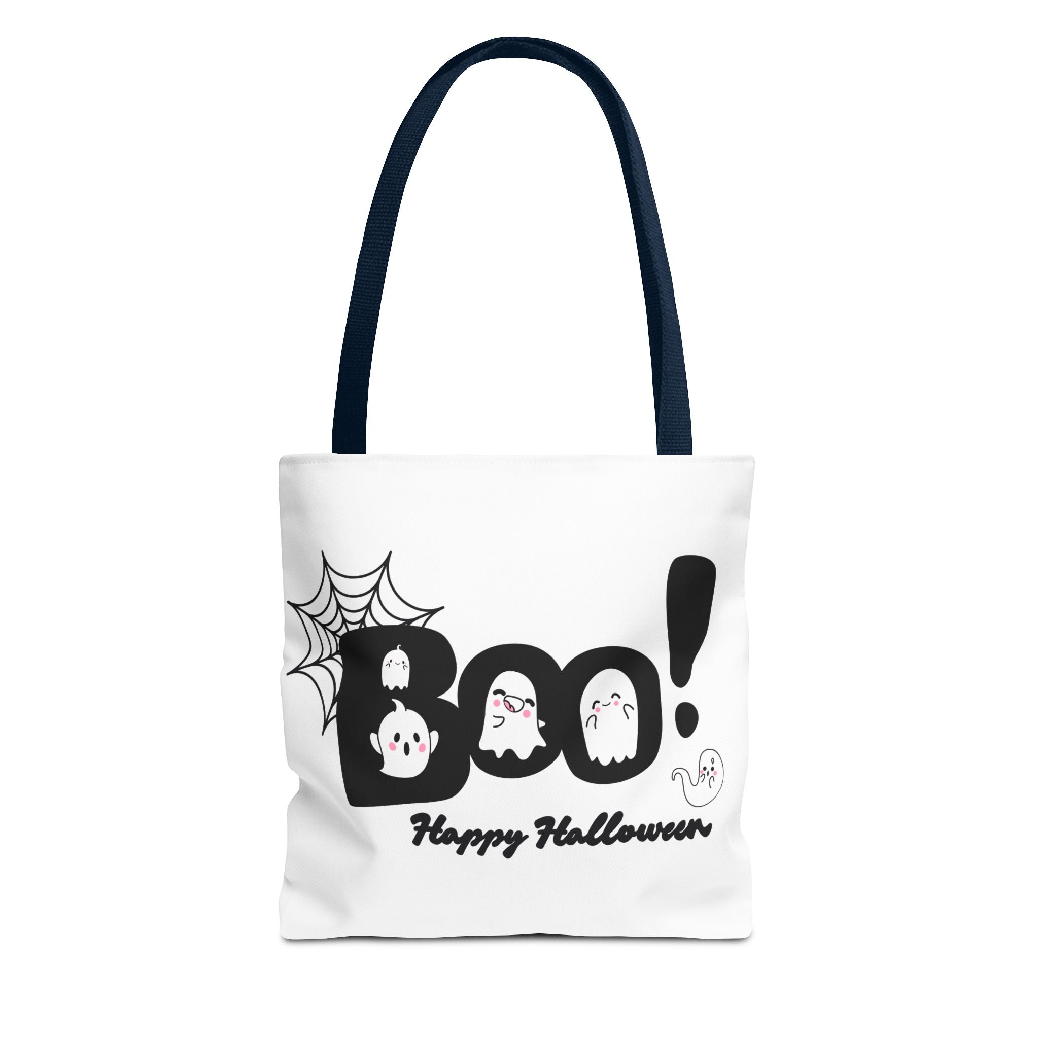Halloween Boo Tote Bag with Boo! Design, Spooky Ghosts, Trick or Treat, Fall Decor, Seasonal Gift