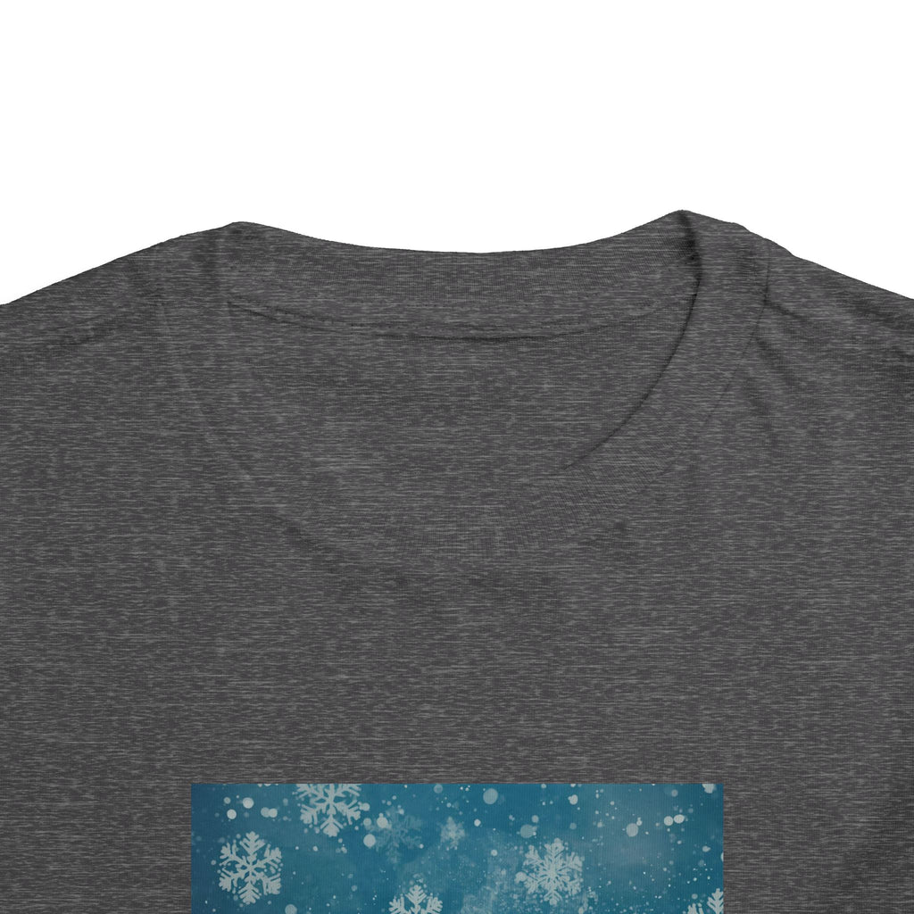 Cute Cat Festive Christmas Toddler Short Sleeve Tee