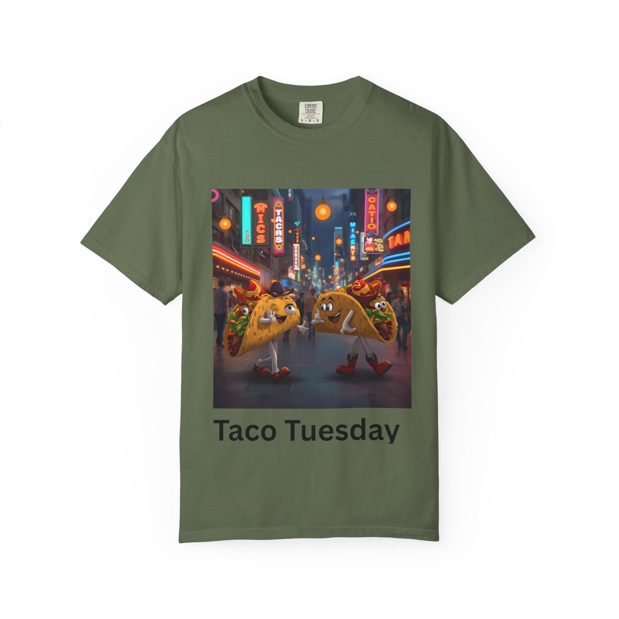 Taco Tuesday T-Shirt, Funny Taco Tee, Unisex Chill Shirt, Gift for Taco Lovers, Fun Foodie Apparel