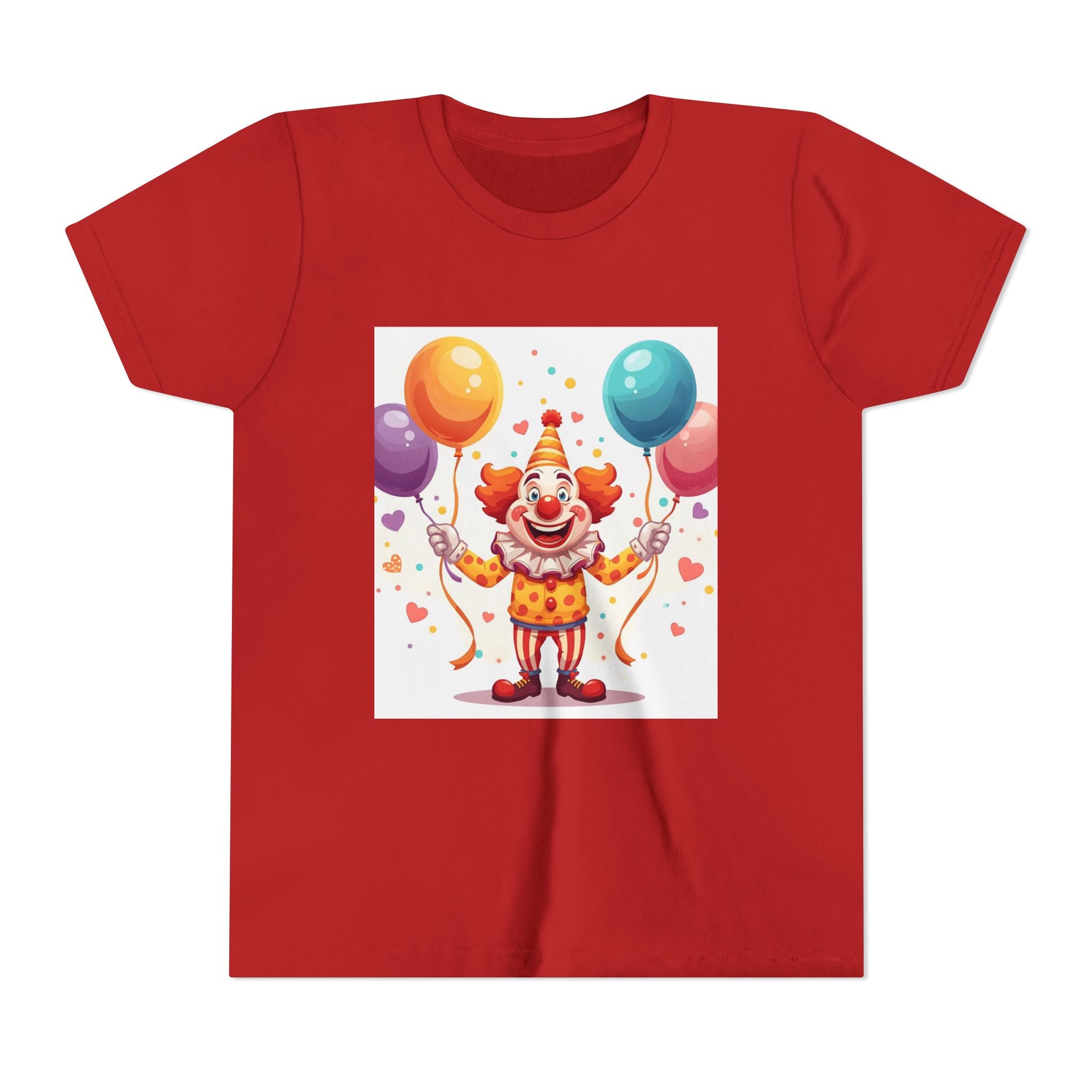 Funny Clown Youth Short Sleeve Tee