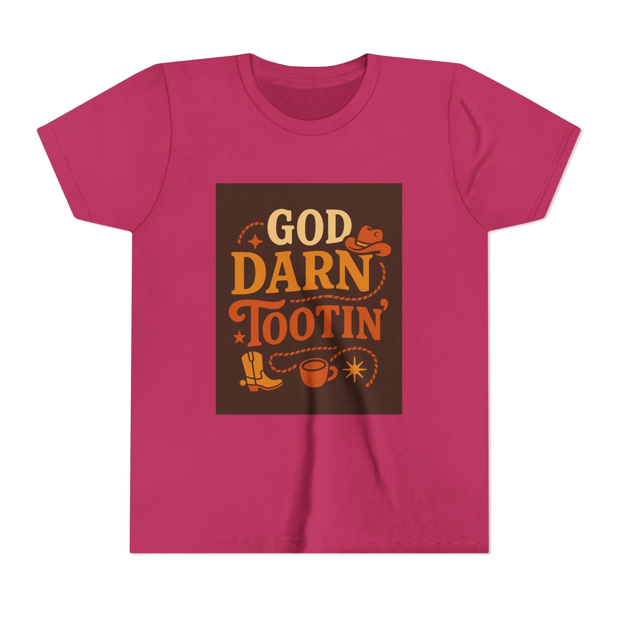 God Darn Tootin Youth Short Sleeve Tee