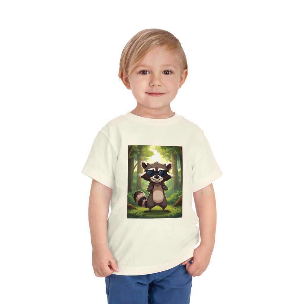 Raccoon Toddler Short Sleeve Tee