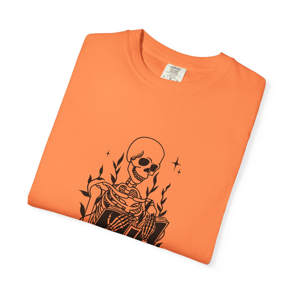 Spooky Skeleton Tee, Too Ghoul for School Shirt, Halloween T-Shirt, Unisex Graphic Tee, Fall Fashion Top, Goth Aesthetic Clothing
