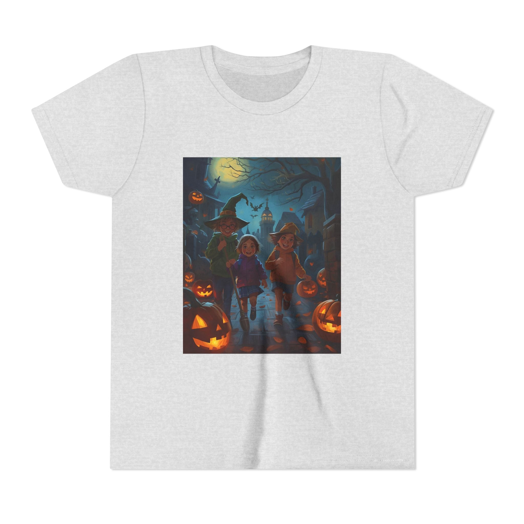 Spooky Halloween Youth Tee | Fun Kids Shirt for Halloween Parties, Trick-or-Treating, Fall Celebrations, Spooky Vibes, Cute Costumes