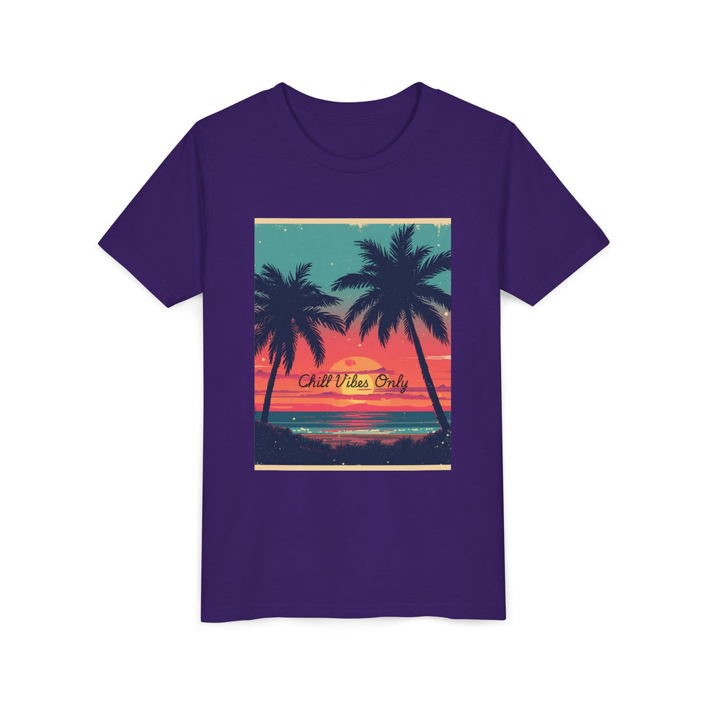 Tropical Sunset Youth Short Sleeve Tee