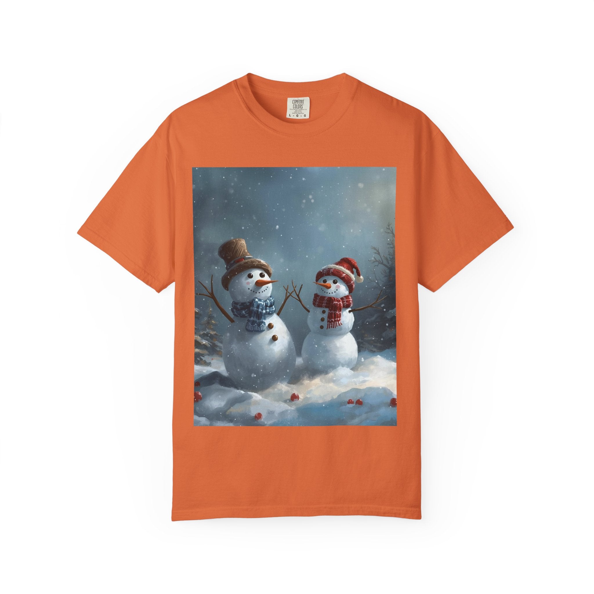 Christmas Winter Wonderland Snowman T-Shirt | Cozy Holiday Tee, Christmas Gift, Unisex Apparel, Seasonal Fashion, Winter Vibes