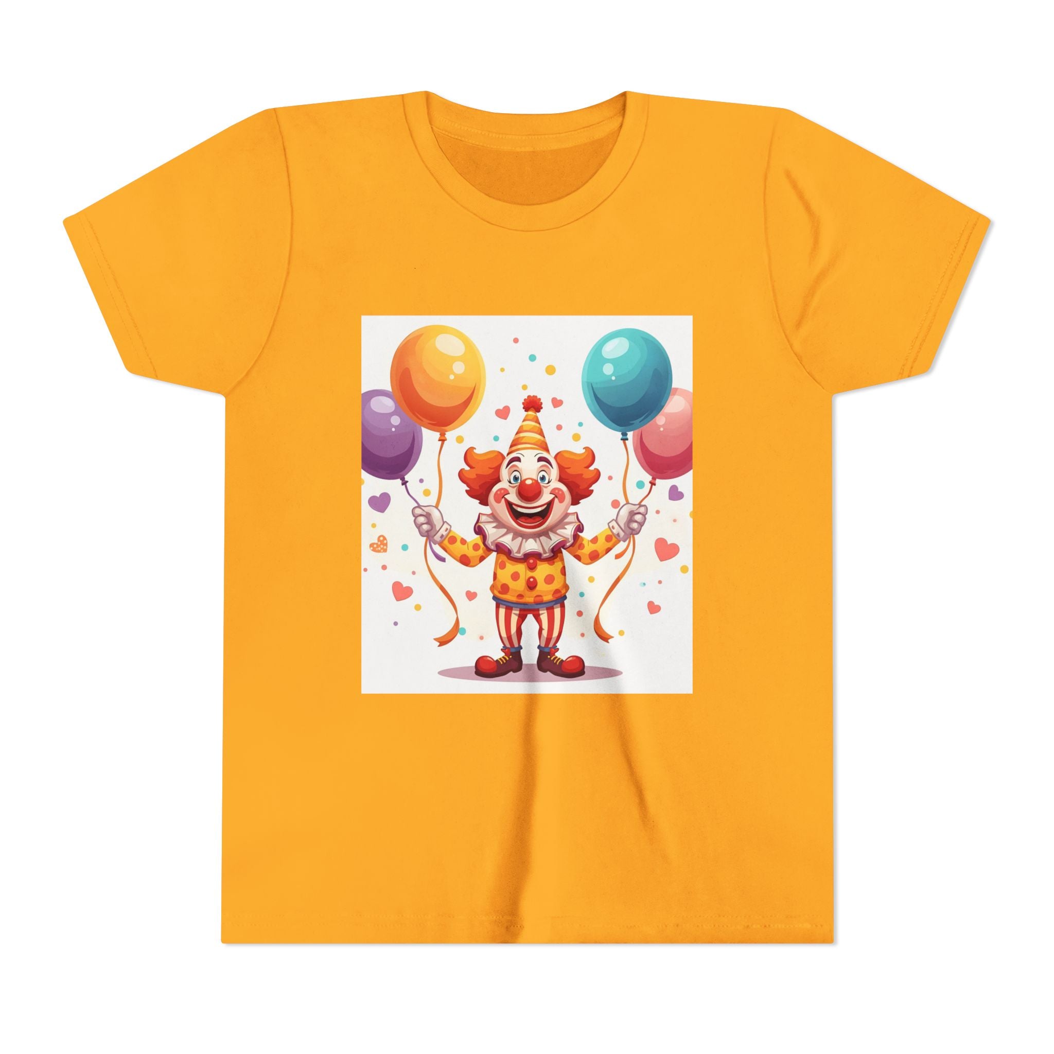 Funny Clown Youth Short Sleeve Tee