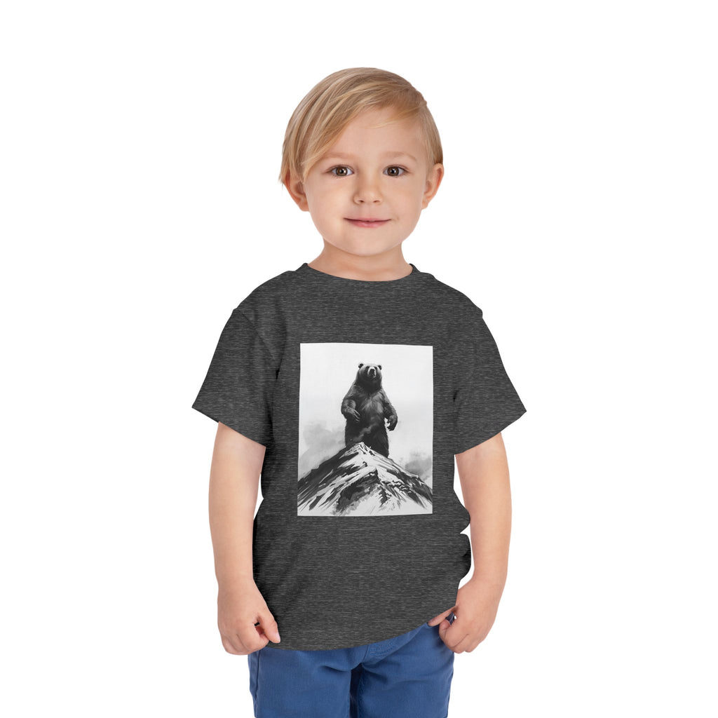 Bear Mountain Snow Toddler Short Sleeve Tee