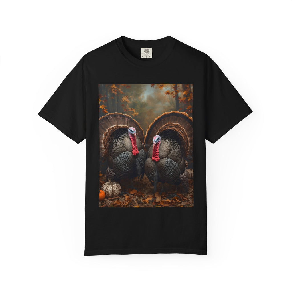 Thanksgiving Turkey T-Shirt, Fall Apparel, Unisex Tee, Harvest Celebration Gift, Autumn Wardrobe Essential