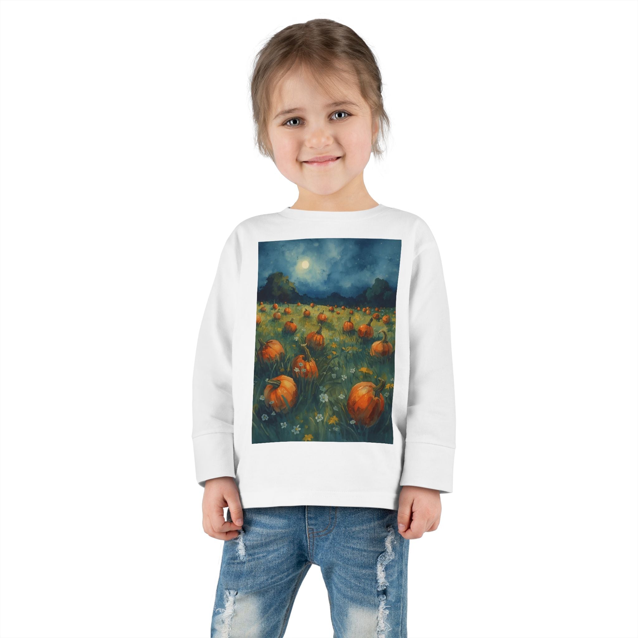 Pumpkin Patch Toddler Long Sleeve Tee, Fall Apparel, Halloween Outfit, Cute Kids Shirt, Autumn Fashion, Thanksgiving Gift