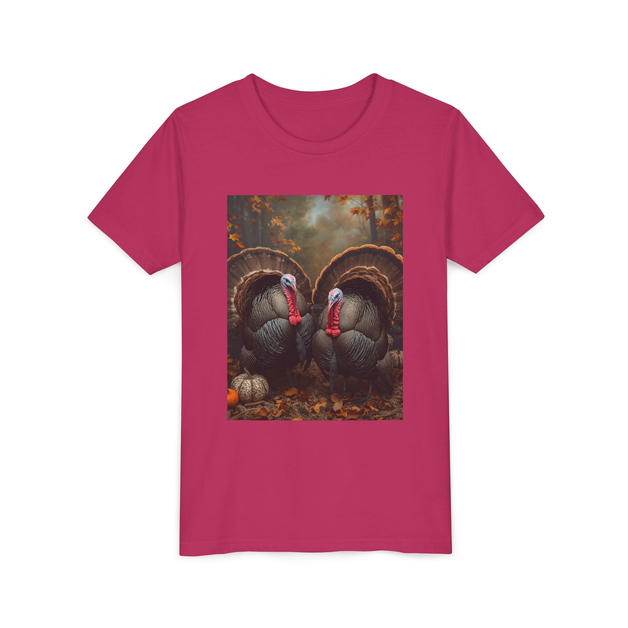 Thanksgiving Turkey Youth Short Sleeve Tee