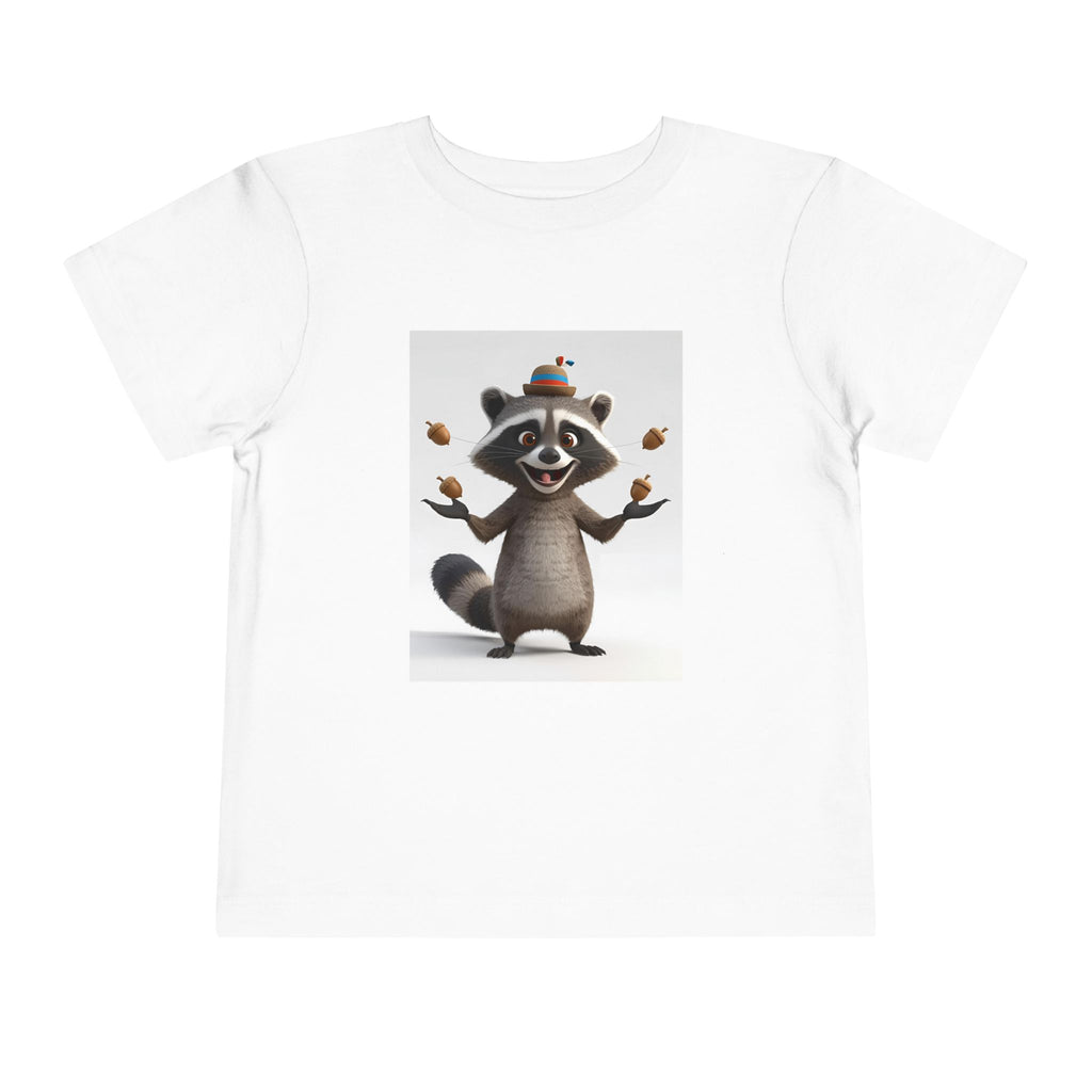 Raccoon Toddler Short Sleeve Tee
