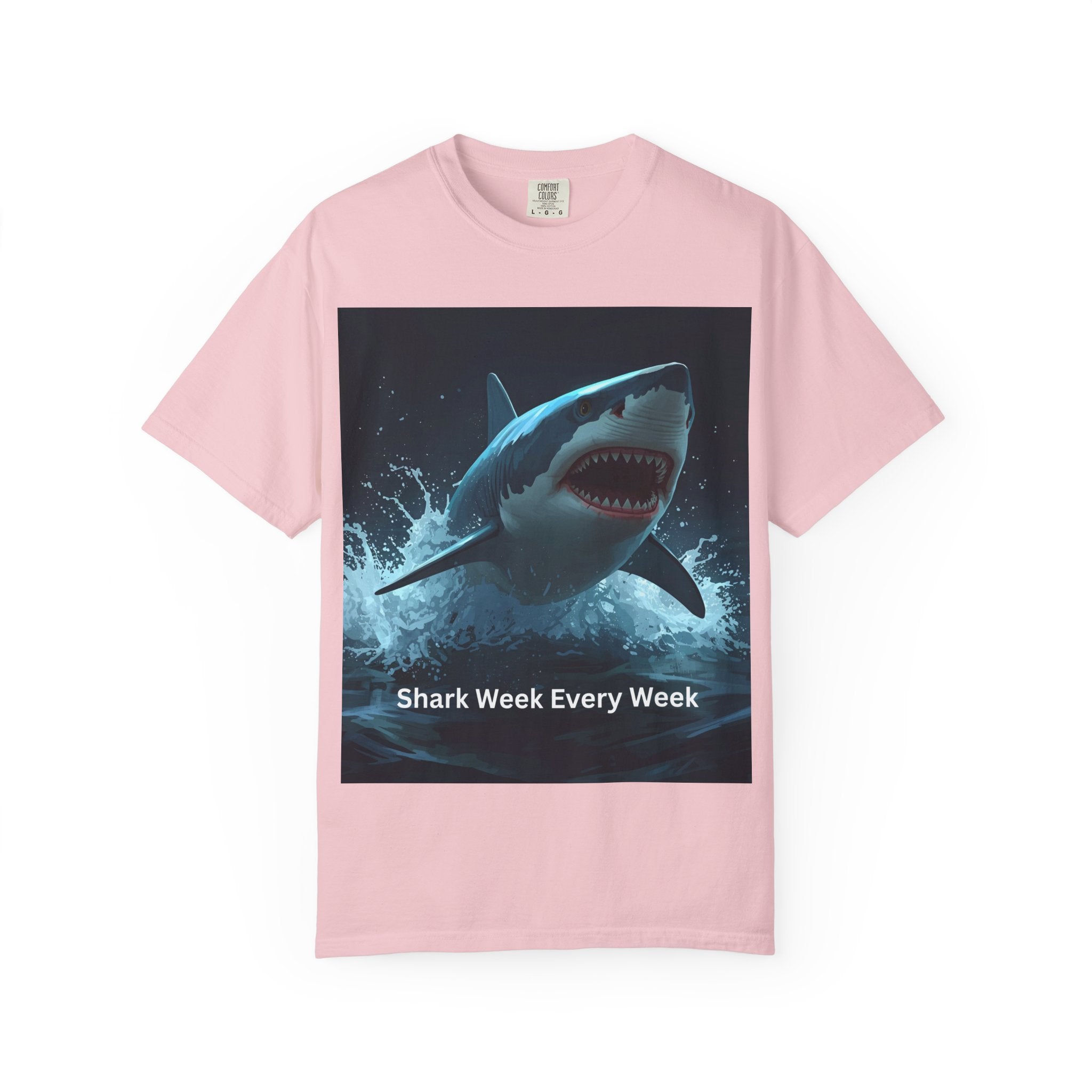Shark Week Unisex T-Shirt | Fun Ocean Lover Tee, Summer Beachwear, Gift for Shark Fans, Party Outfit, Ocean Conservation Awareness