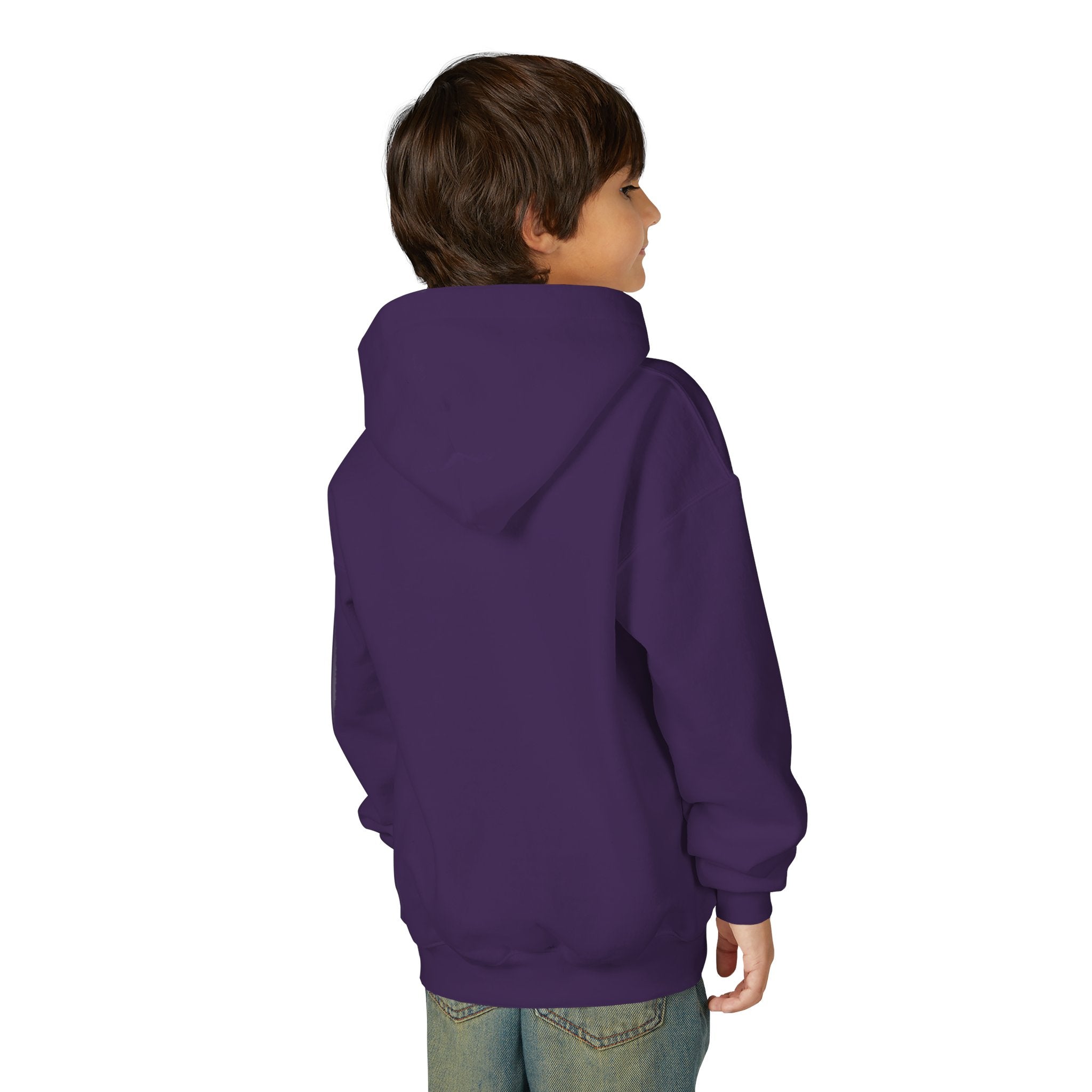 Whimsical Turtle Youth Heavy Blend Hooded Sweatshirt