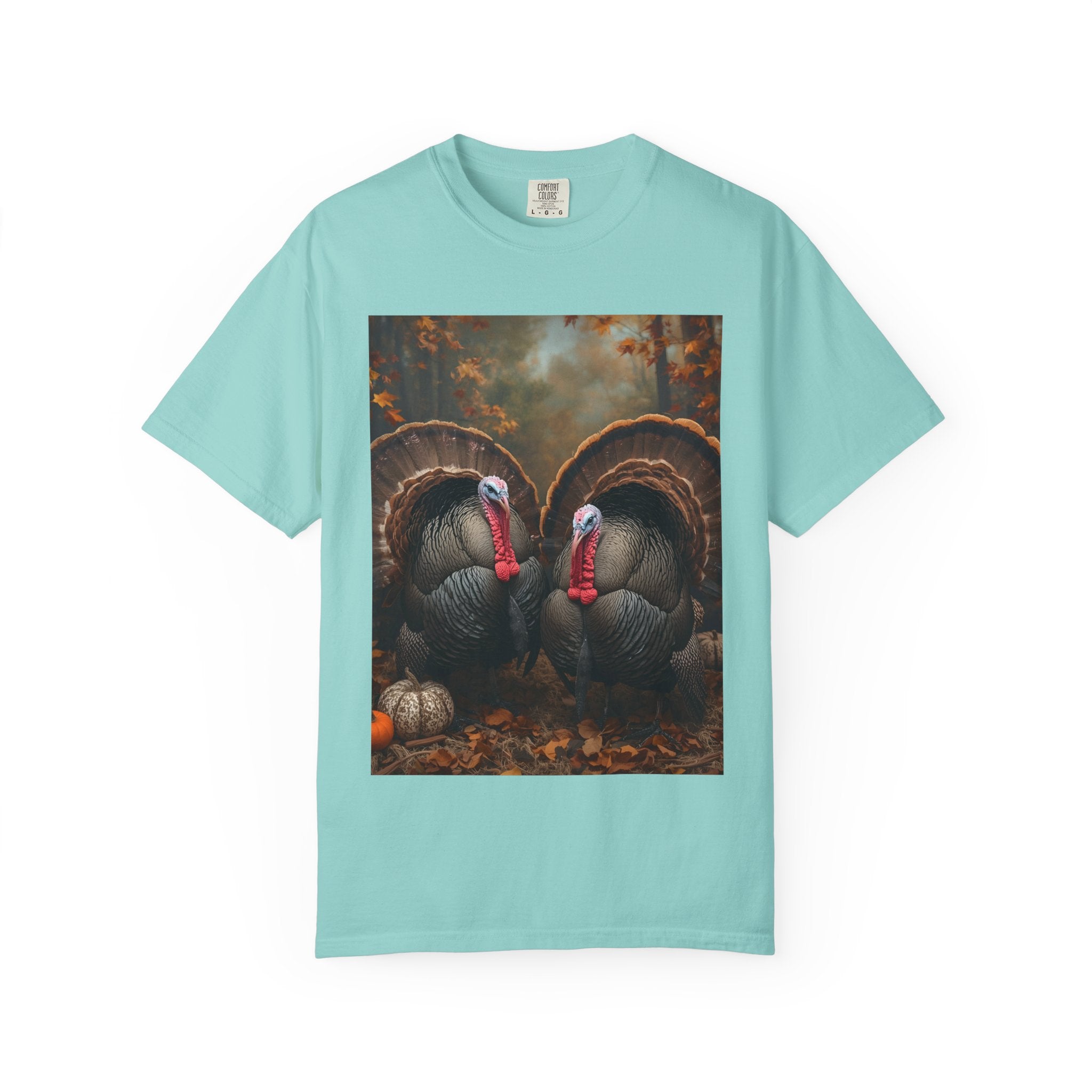 Thanksgiving Turkey T-Shirt, Fall Apparel, Unisex Tee, Harvest Celebration Gift, Autumn Wardrobe Essential