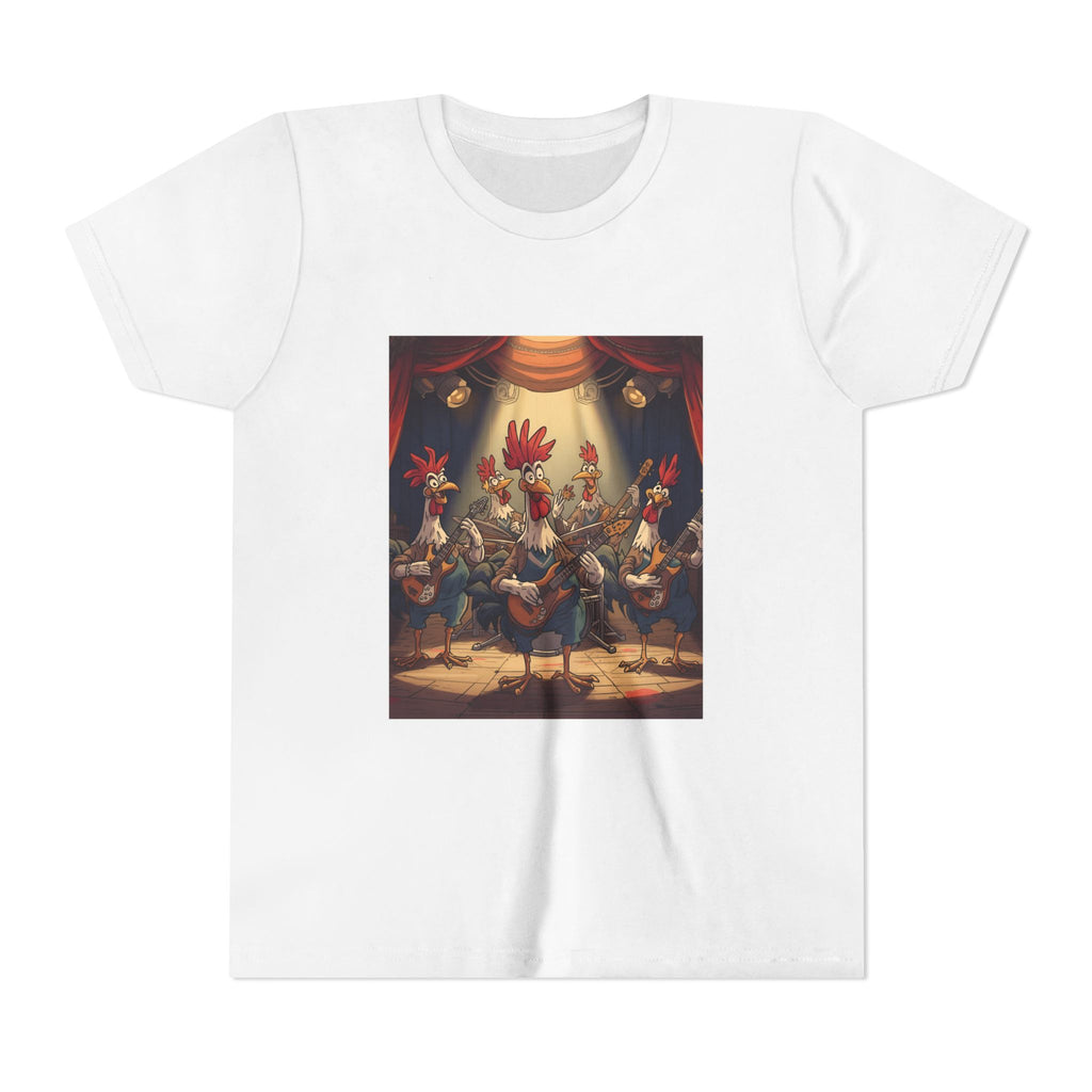 Chicken Funny Youth Short Sleeve Tee