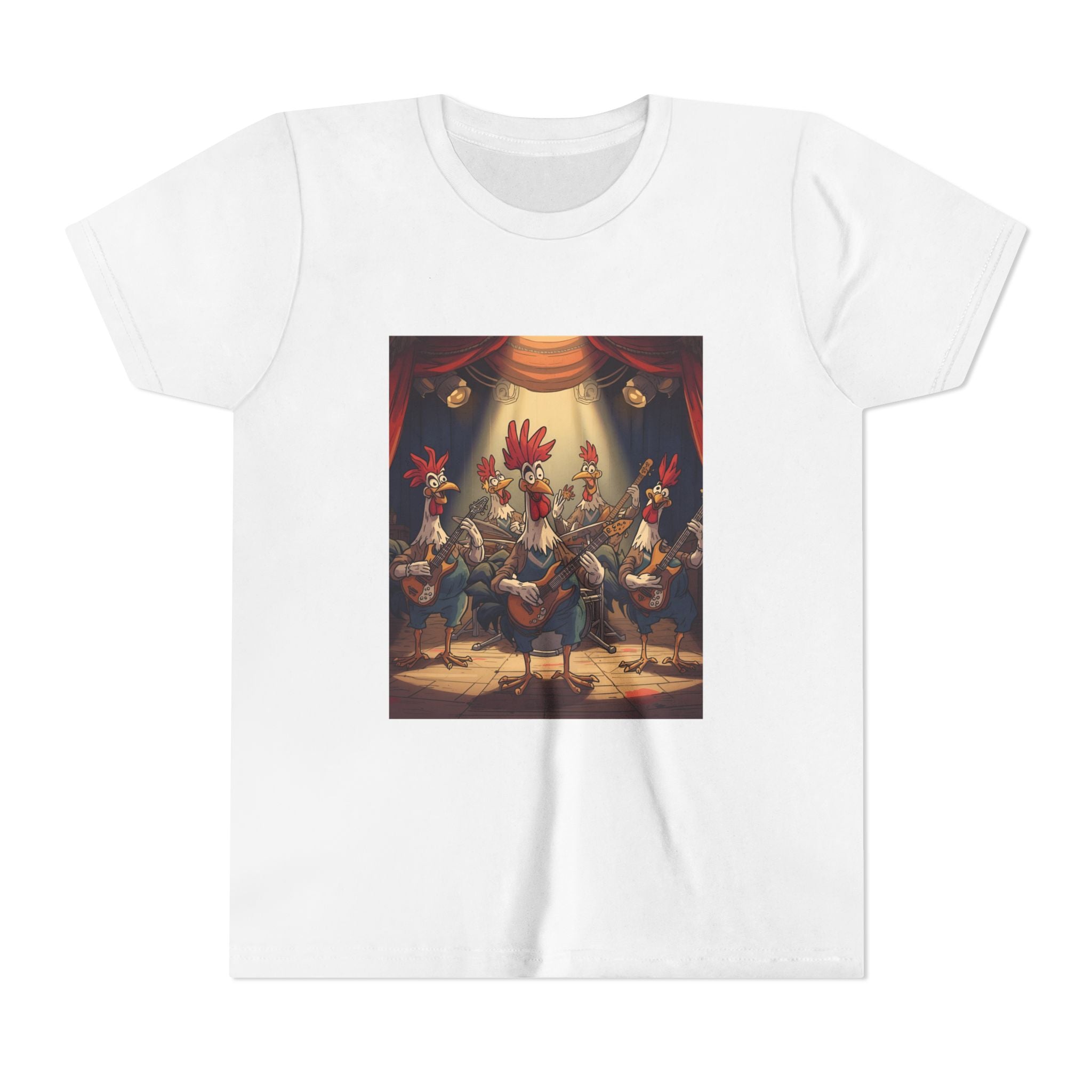 Chicken Funny Youth Short Sleeve Tee