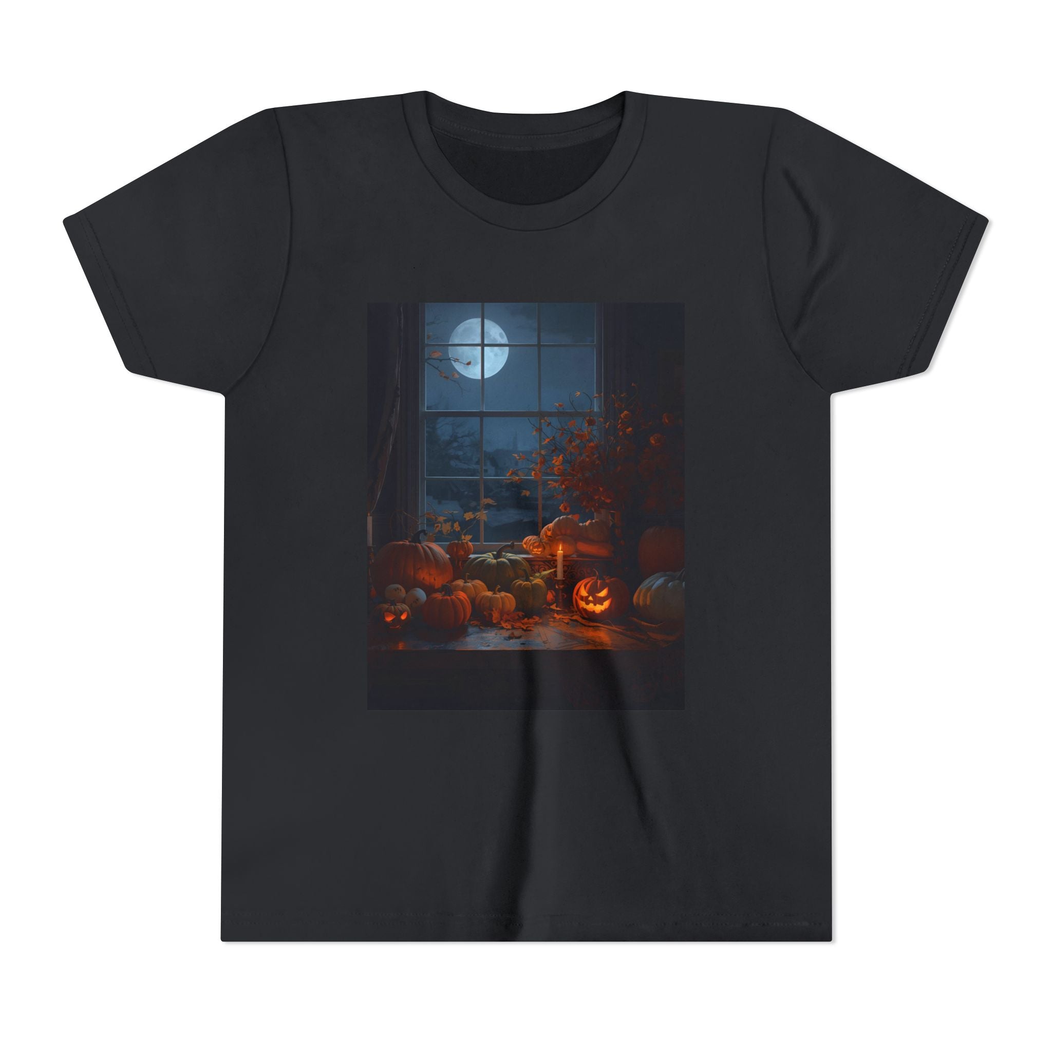 Halloween Pumpkin Youth Short Sleeve Tee
