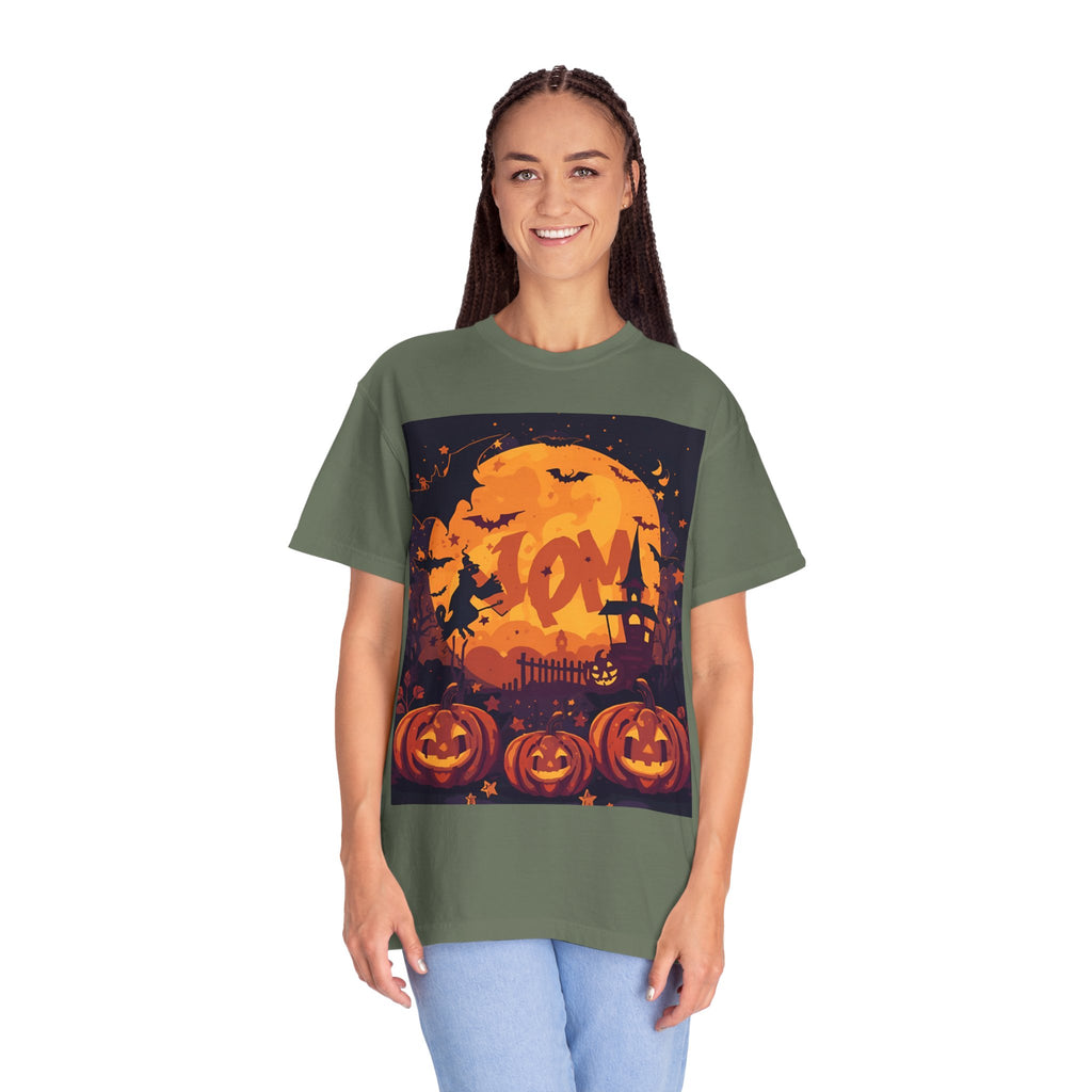 Halloween Pumpkin Graphic Tee, Unisex T-shirt, Spooky Shirt, Pumpkin Shirt, Fall Fashion, Halloween Costume, Autumn Apparel
