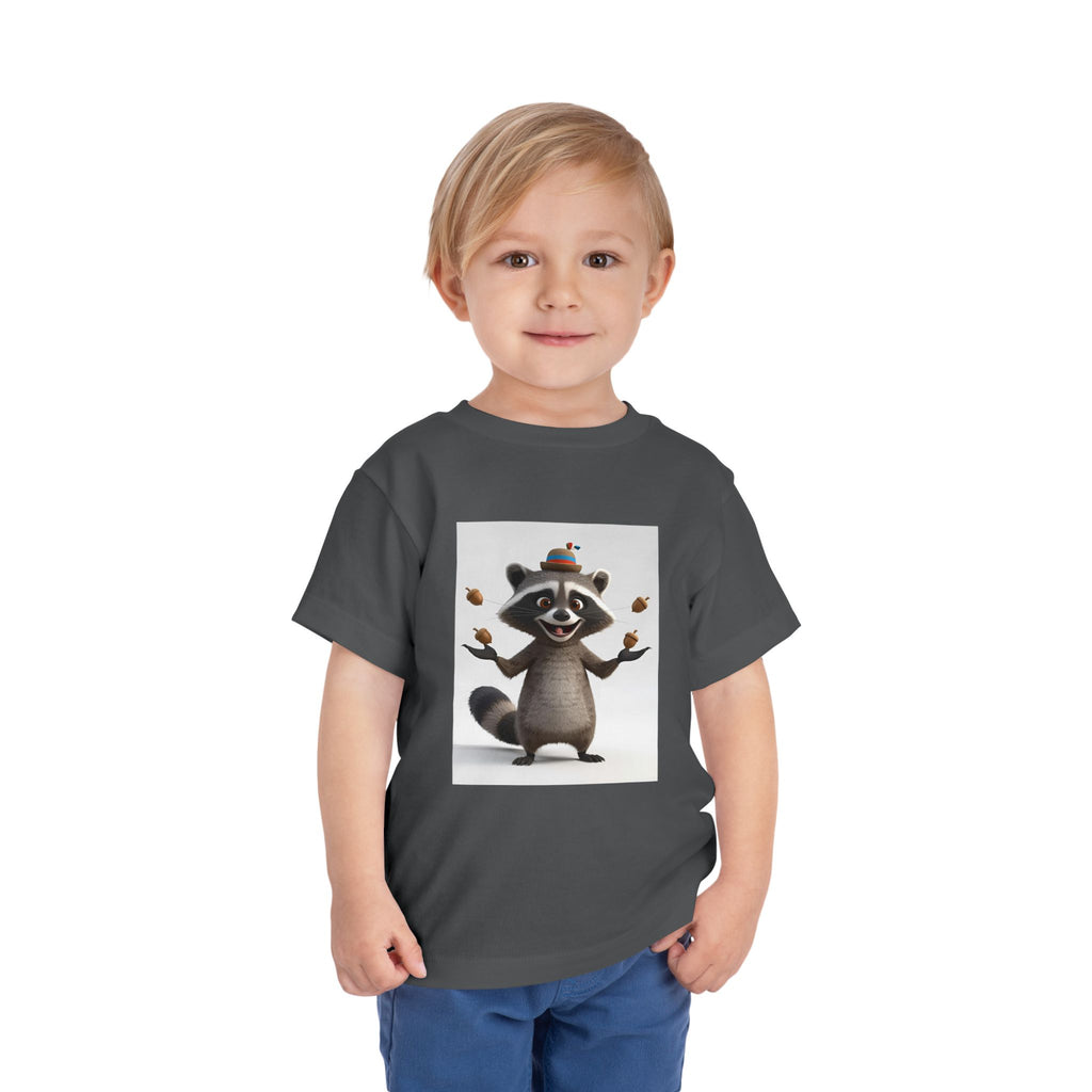 Raccoon Toddler Short Sleeve Tee