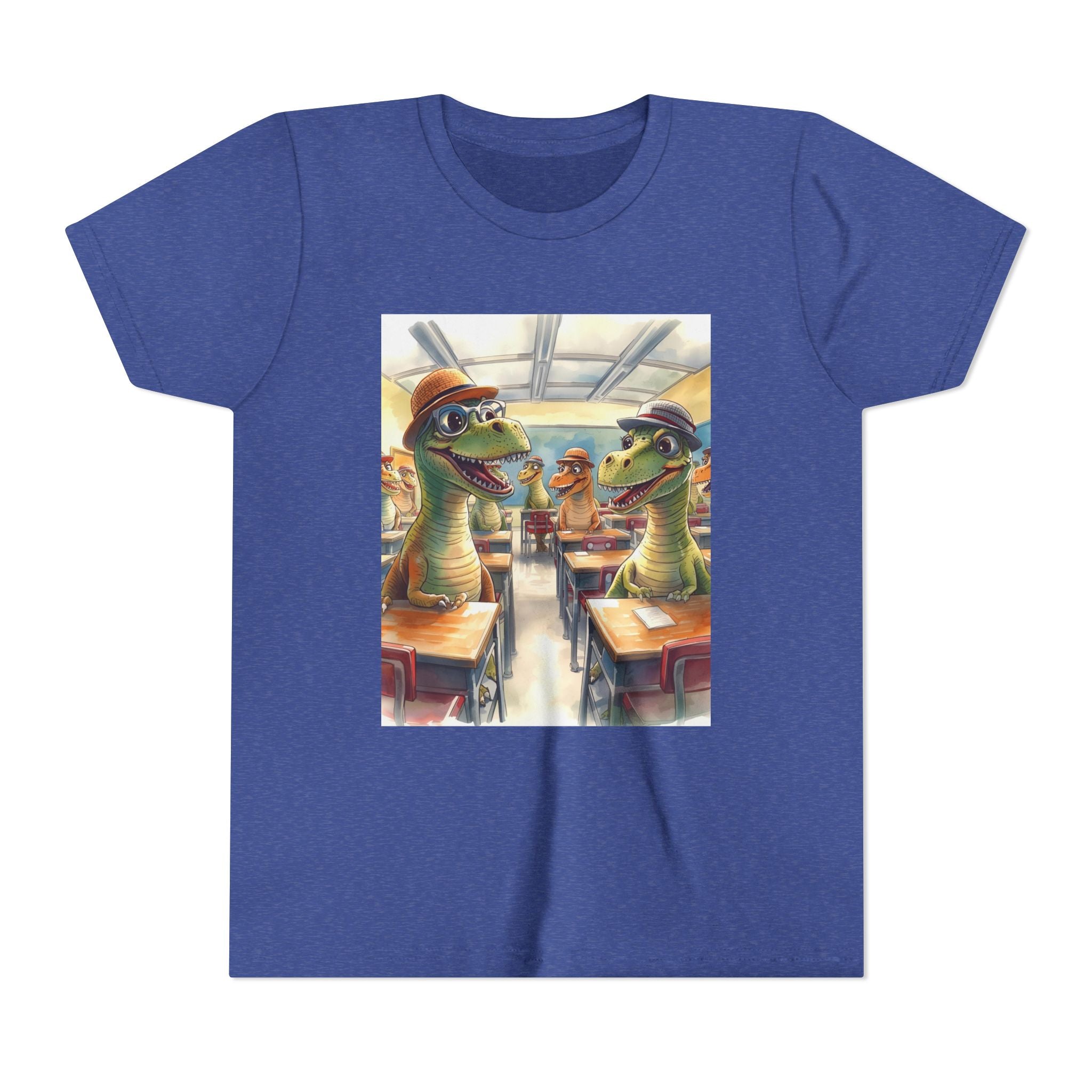 Dinosaur Classroom Youth Short Sleeve Tee