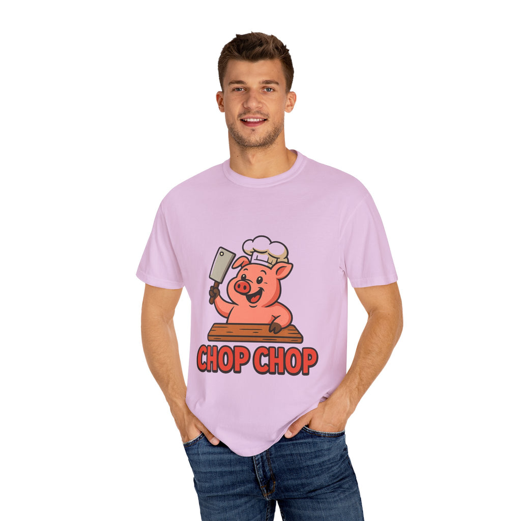 Funny Chef Pig T-shirt, Humorous Cooking Shirt, Gift for Food Lovers, BBQ Master Tee, Fun Kitchen Apparel