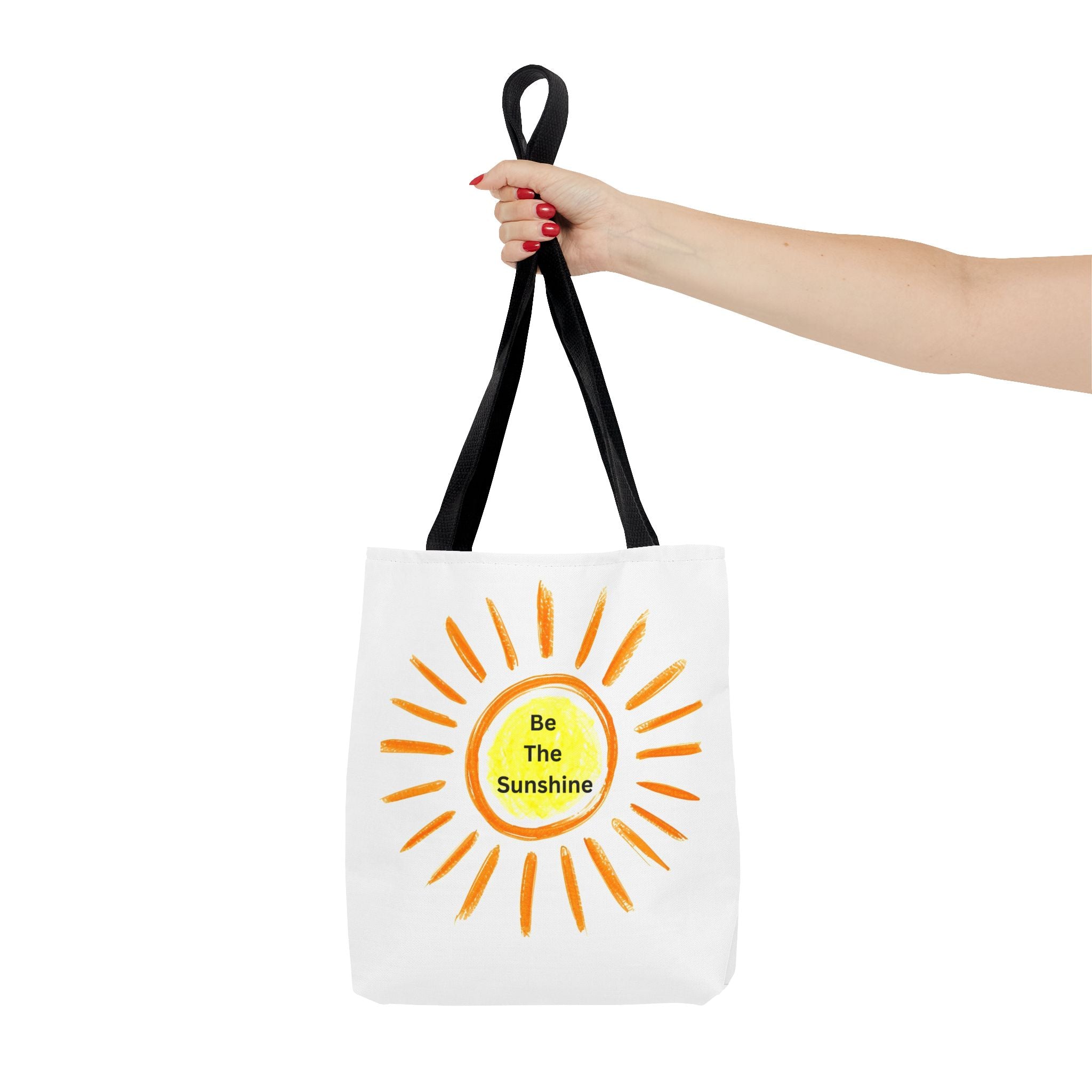 Be the Sunshine Tote Bag | Bright Motivational Bag, Eco-Friendly Shopping Tote, Summer Gift, Inspirational Beach Bag, Unique Accessories