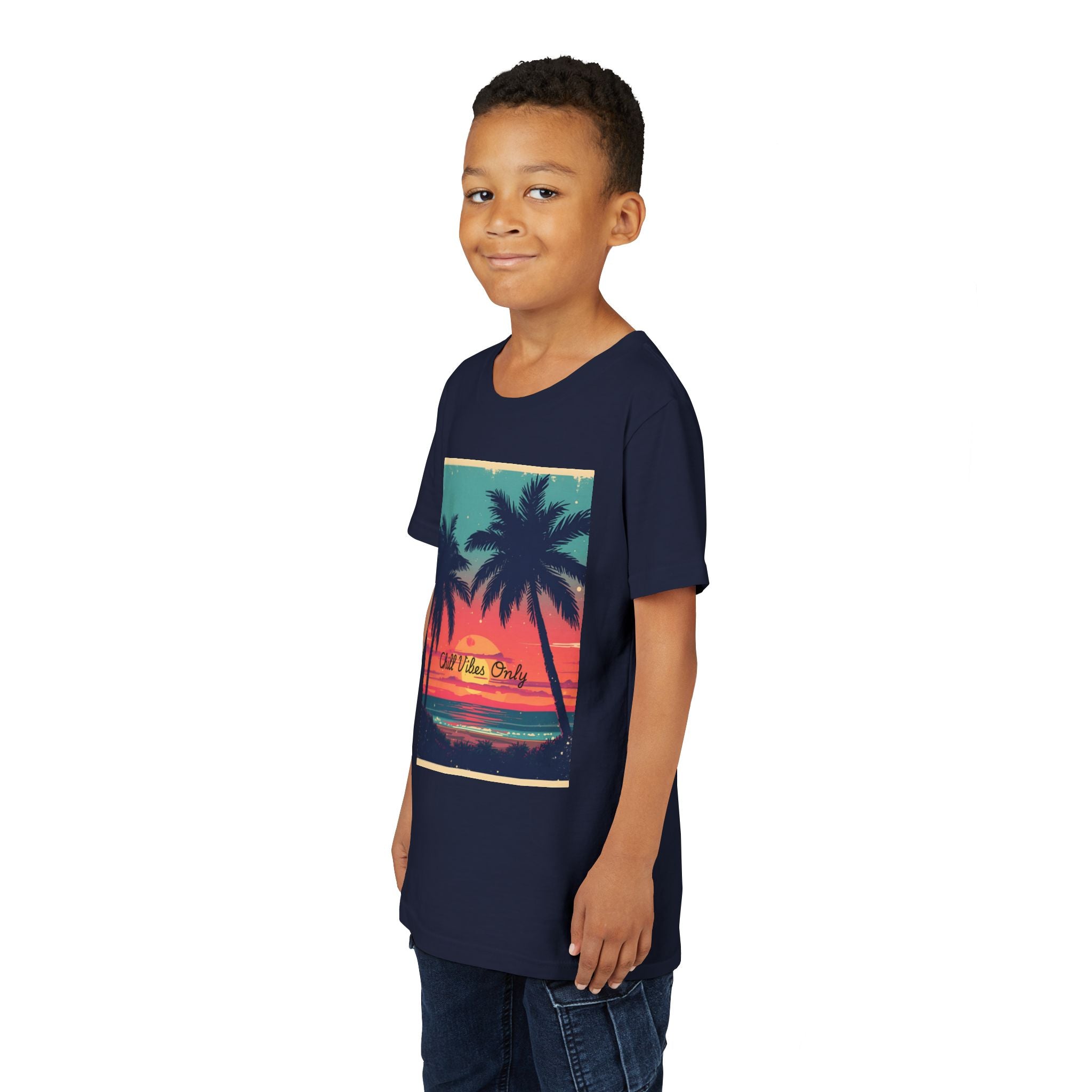Tropical Sunset Youth Short Sleeve Tee