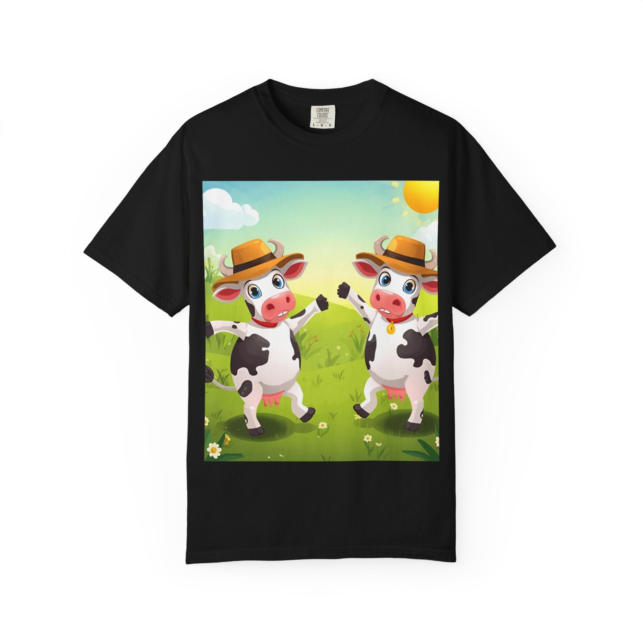 Cute Cow Fun Farm Playful Cow Graphic T-Shirt, Fun Tee for Kids, Animal Lovers, Farm Life, Casual Wear, Summer Vibes, Birthday Gift