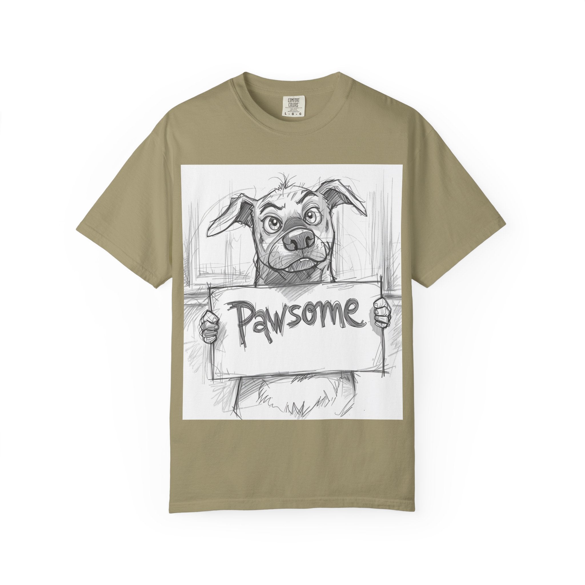 Pawsome Pet Lover T-Shirt, Dog Graphic Tee, Animal Lover Gift, Casual Wear, Unique Style, Pet Adoption Shirt