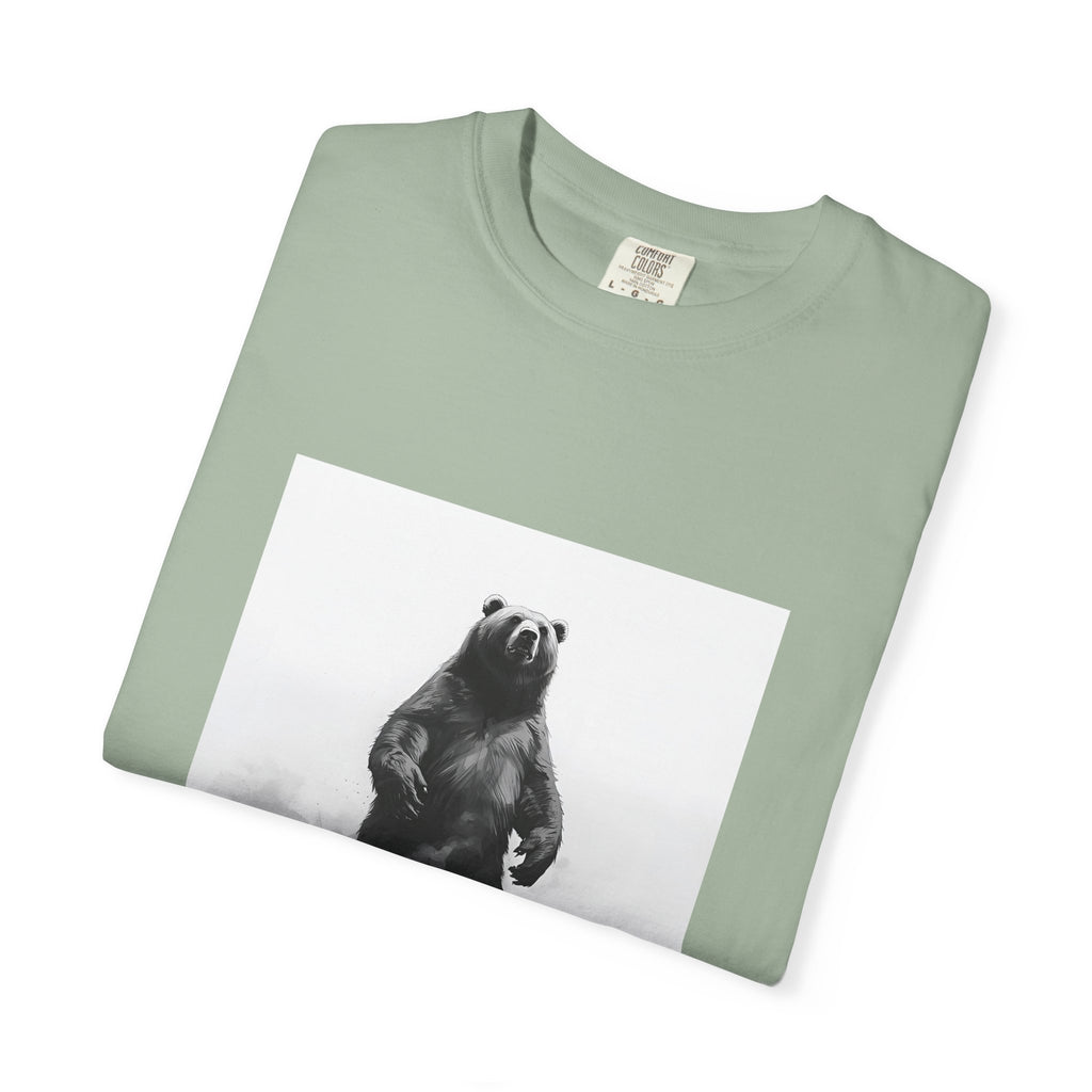 Bear Mountain Snow Unisex Garment-Dyed T-shirt