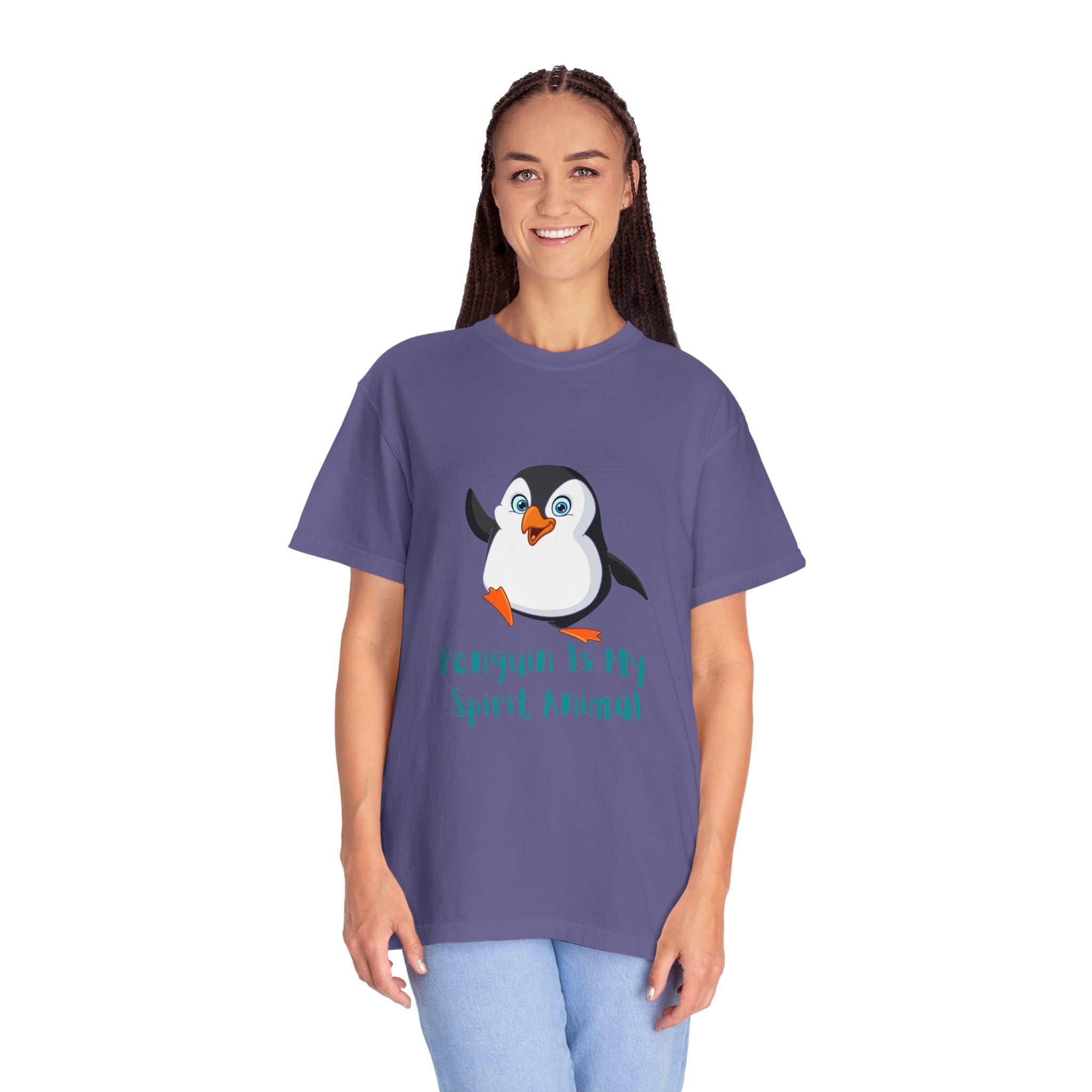 Penguin Spirit Animal Shirt, Unisex T-Shirt for Animal Lovers, Cute Gift for Birthdays, Christmas, Casual Wear, Fun & Quirky Fashion