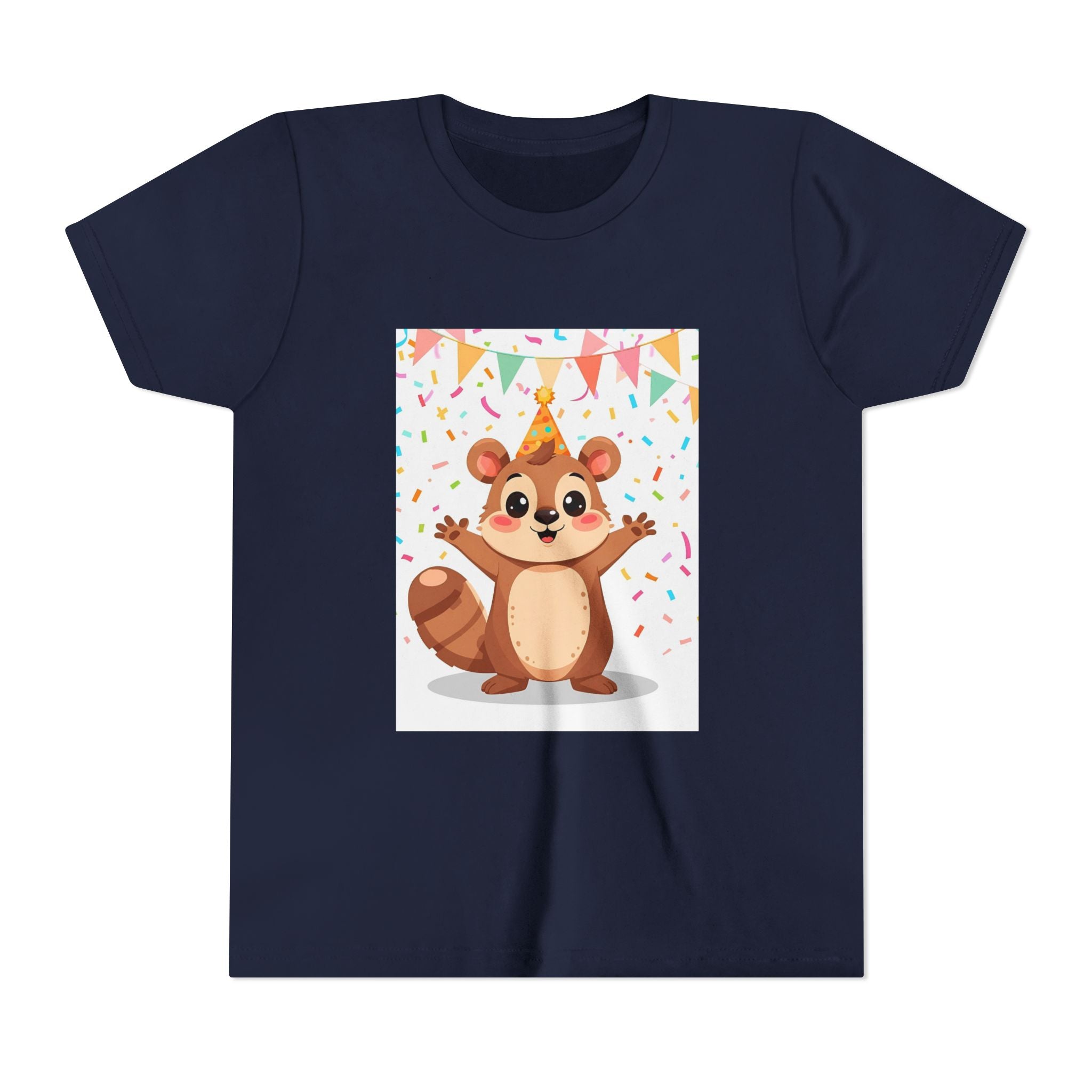Squirl Birthday Youth Short Sleeve Tee