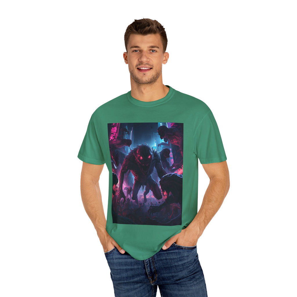 Spooky Creature Unisex Graphic Tee - Halloween Horror T-Shirt, Vintage Style, Spooky Gift, Unisex Halloween Apparel, Unique Costume Alternative